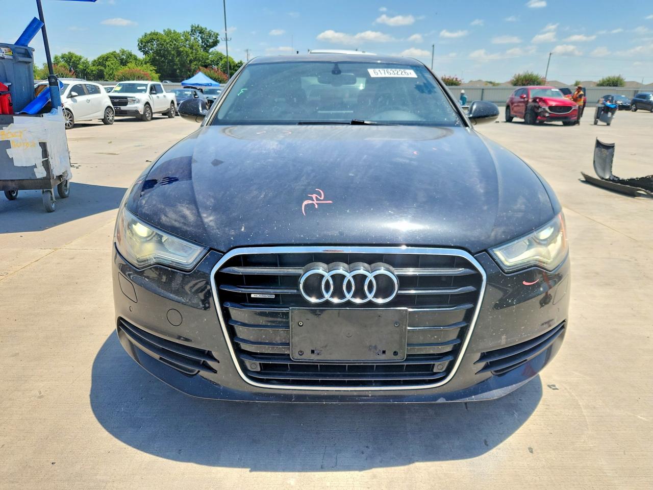 2015 Audi A6 Premium Plus Black vin: WAUGFAFC8FN030649