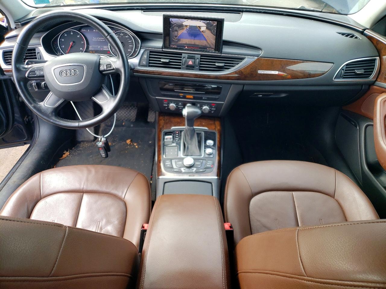 2013 Audi A6 Premium Plus Blue vin: WAUGFAFC9DN137867