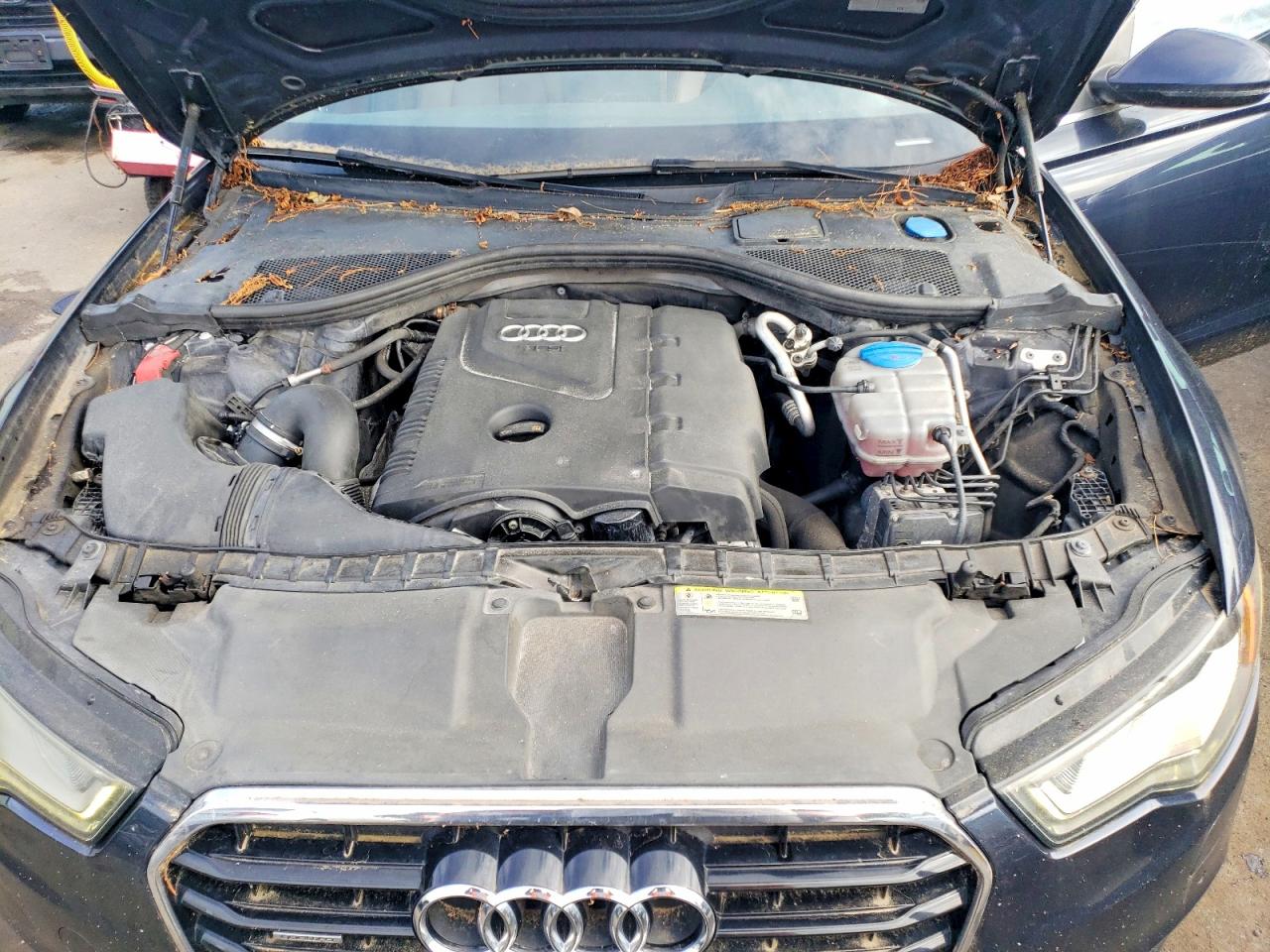 2013 Audi A6 Premium Plus Blue vin: WAUGFAFC9DN137867