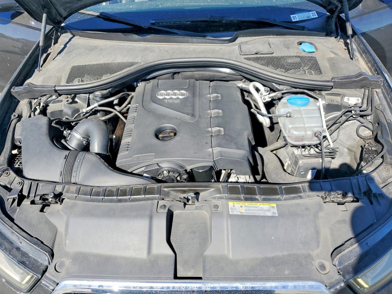 2013 Audi A6 Premium Plus Серый vin: WAUGFAFC9DN147718