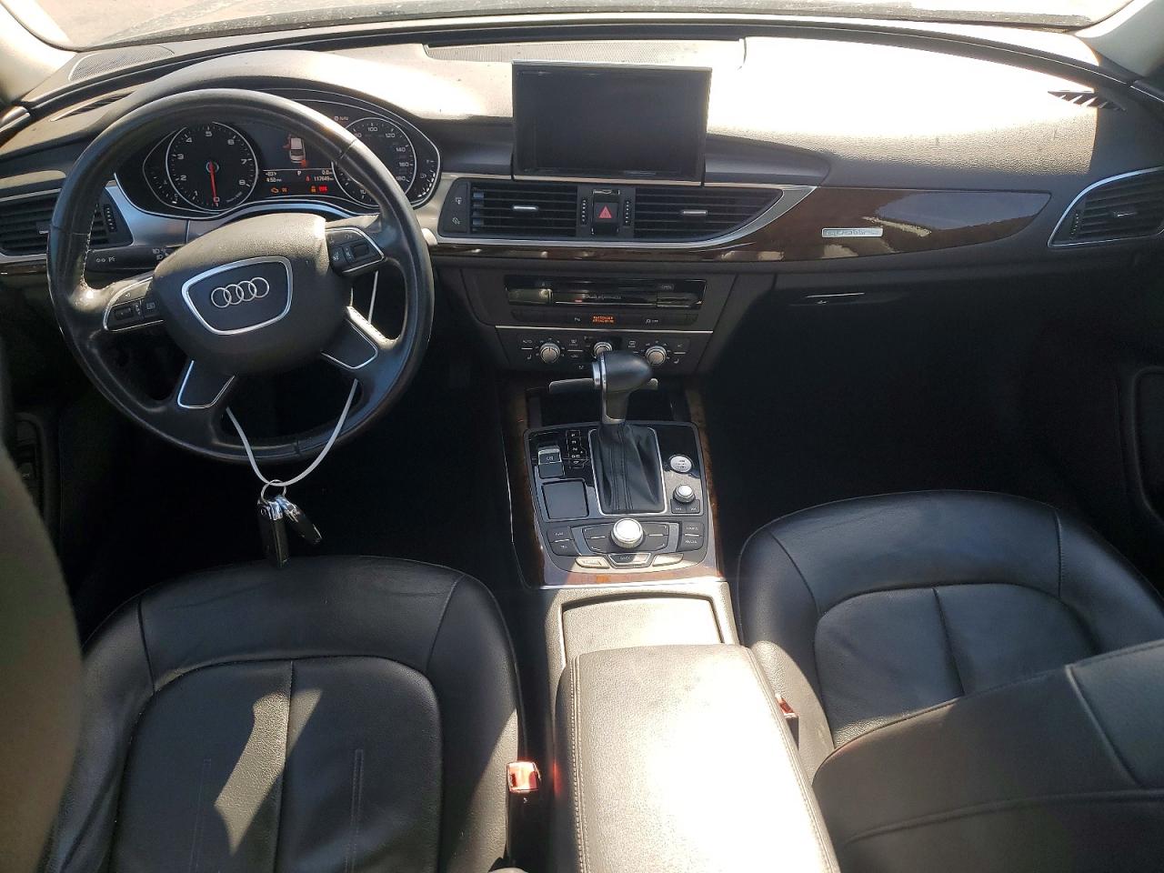 2013 Audi A6 Premium Plus Серый vin: WAUGFAFC9DN147718
