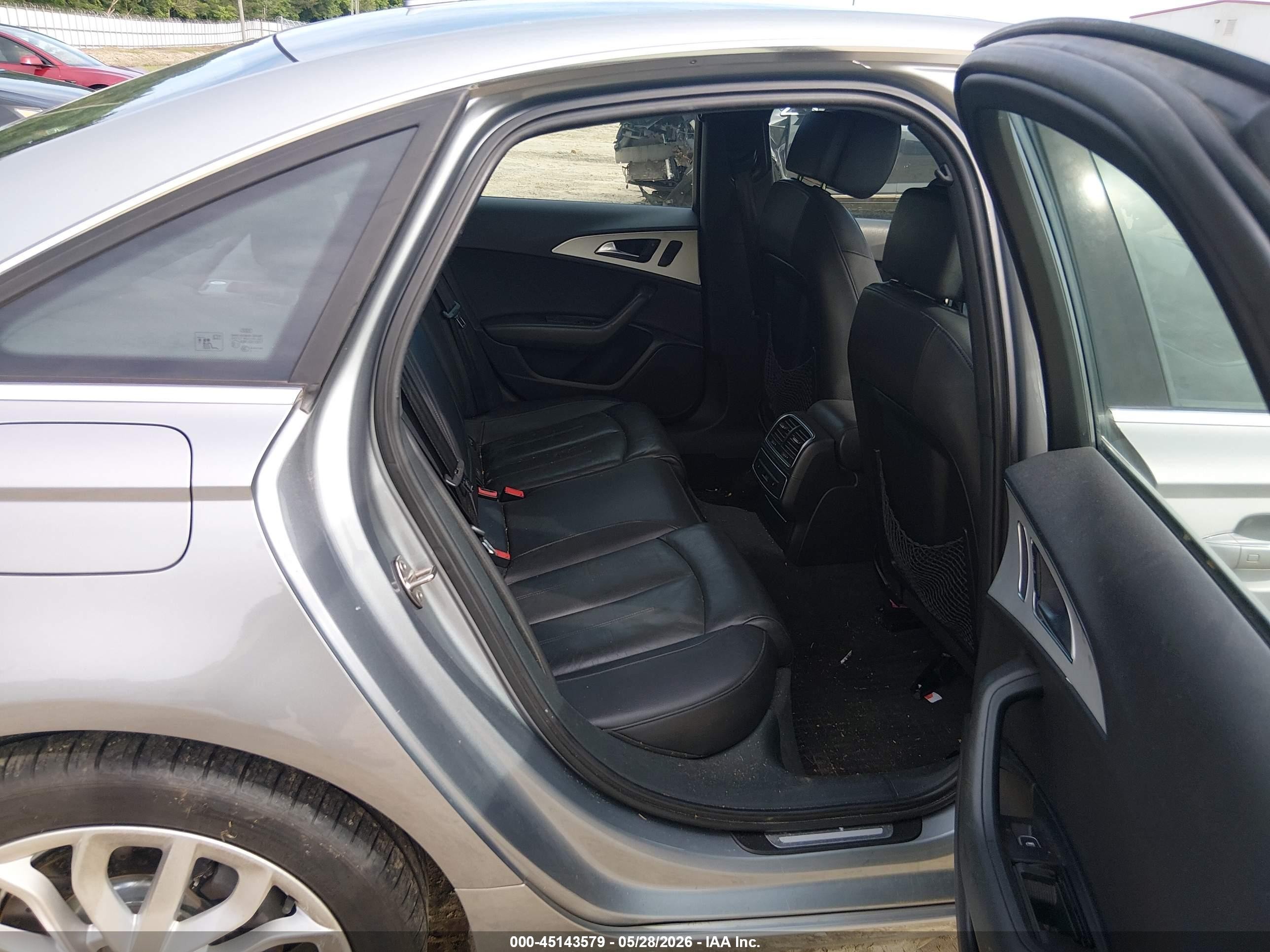2014 Audi A6 2.0t Premium Silver vin: WAUGFAFC9EN054957