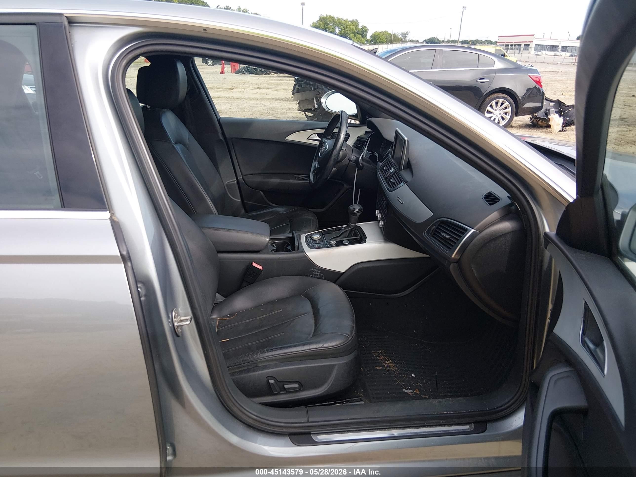 2014 Audi A6 2.0t Premium Silver vin: WAUGFAFC9EN054957