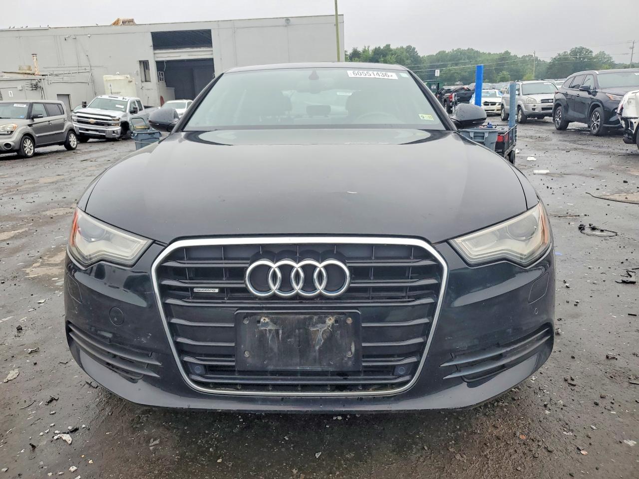 2014 Audi A6 Black vin: WAUGFAFC9EN124540