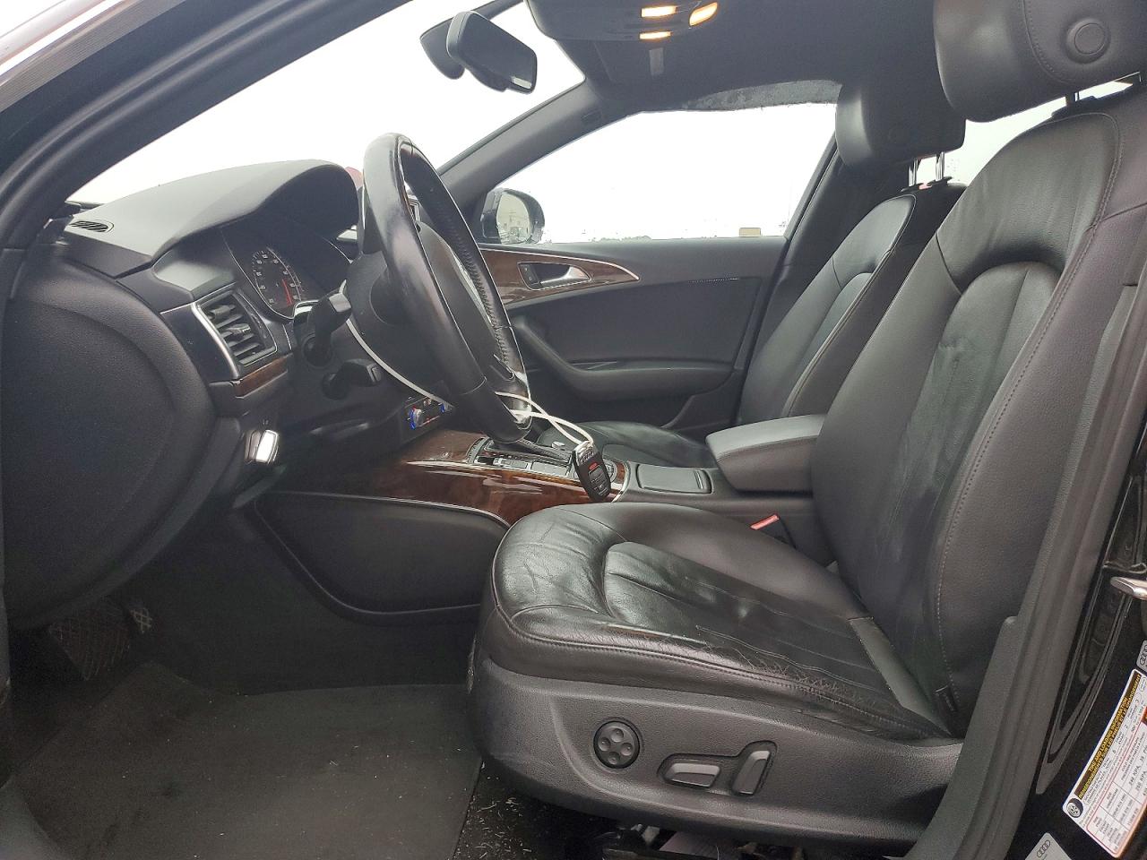 2014 Audi A6 Black vin: WAUGFAFC9EN124540