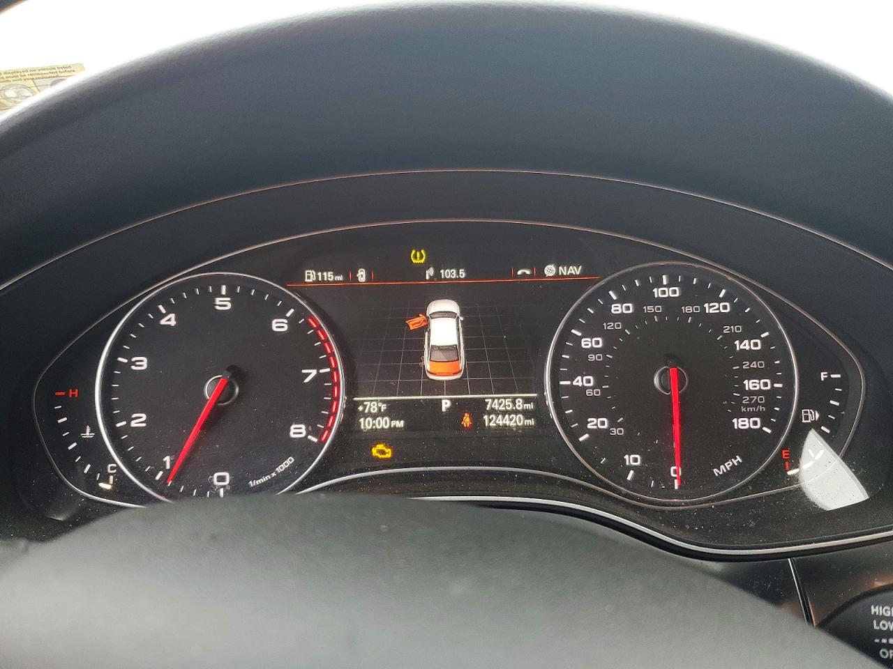2014 Audi A6 Black vin: WAUGFAFC9EN124540