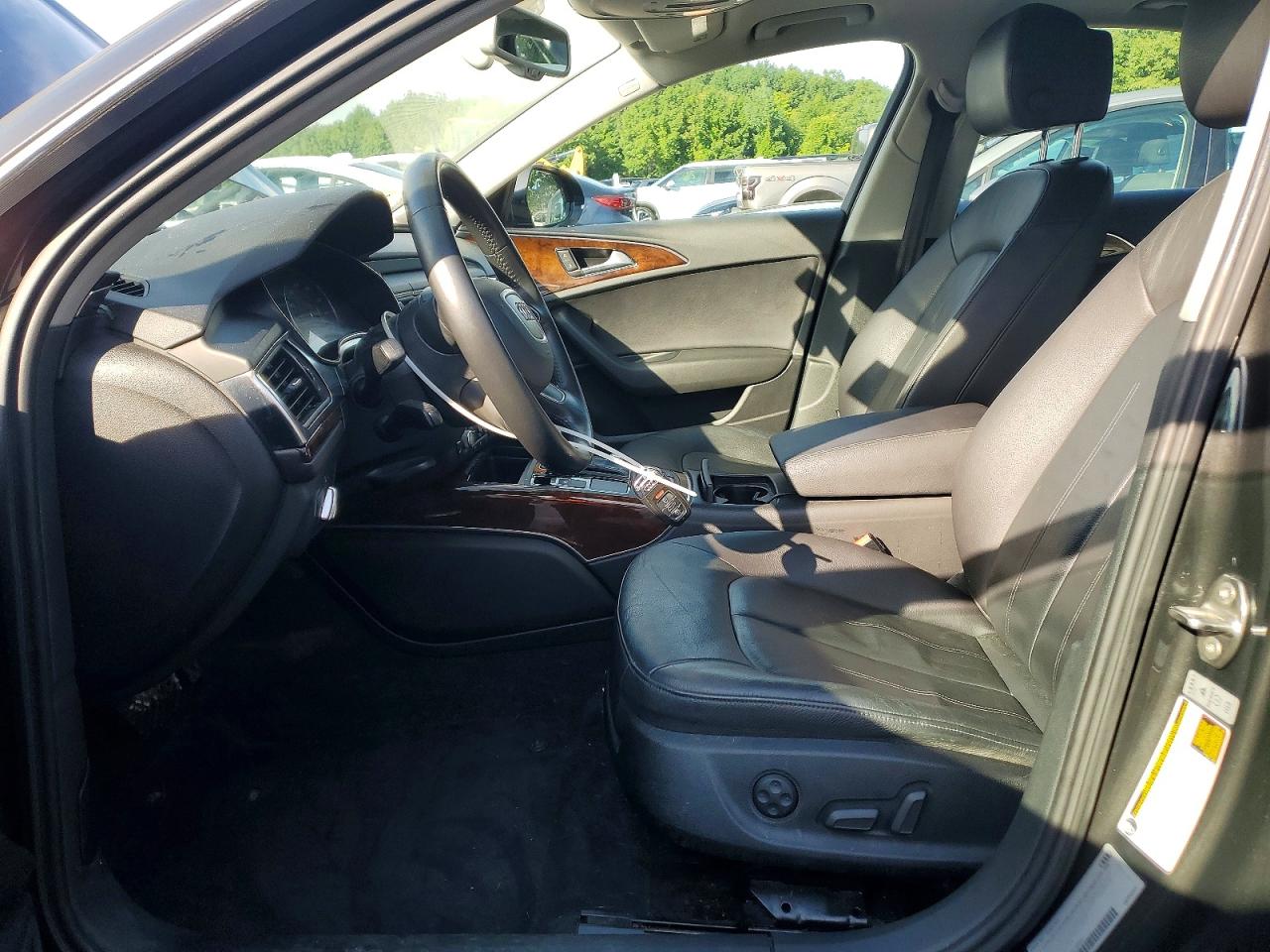 2014 Audi A6 Premium Plus Gray vin: WAUGFAFC9EN142942
