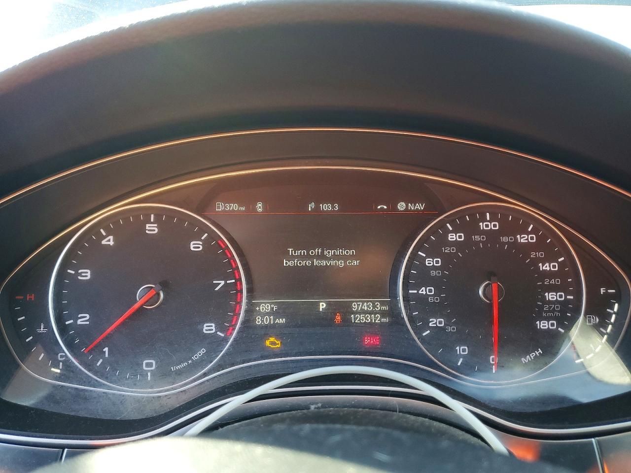 2014 Audi A6 Premium Plus Gray vin: WAUGFAFC9EN142942