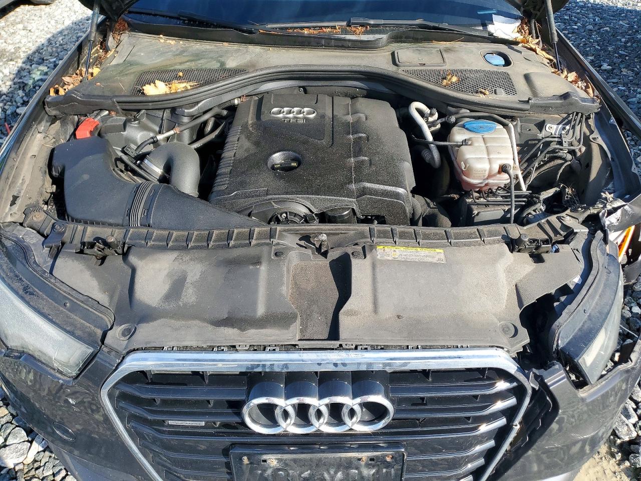 2014 Audi A6 Premium Plus Gray vin: WAUGFAFC9EN142942