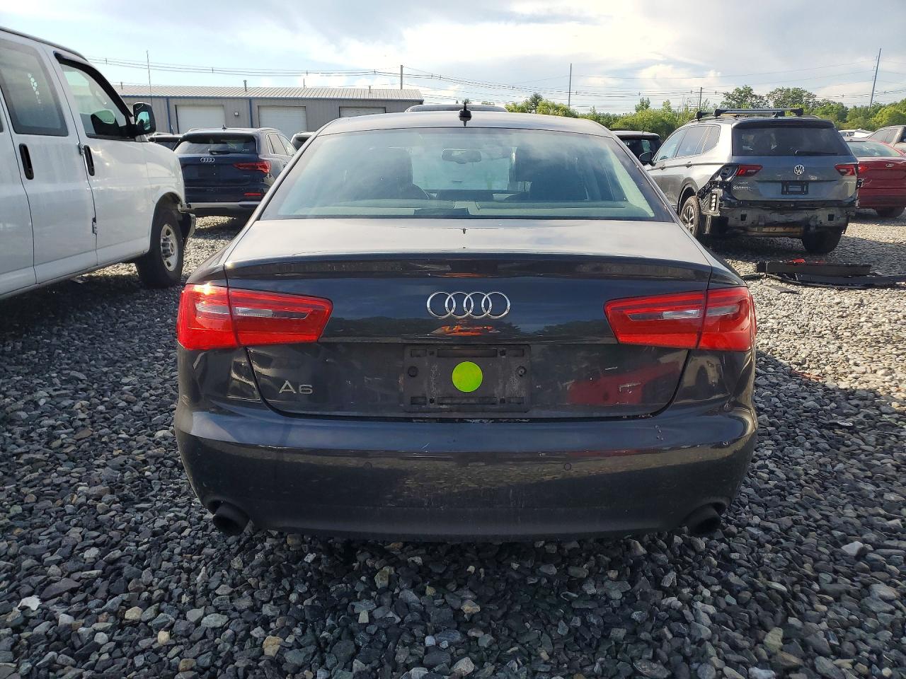 2014 Audi A6 Premium Plus Gray vin: WAUGFAFC9EN142942