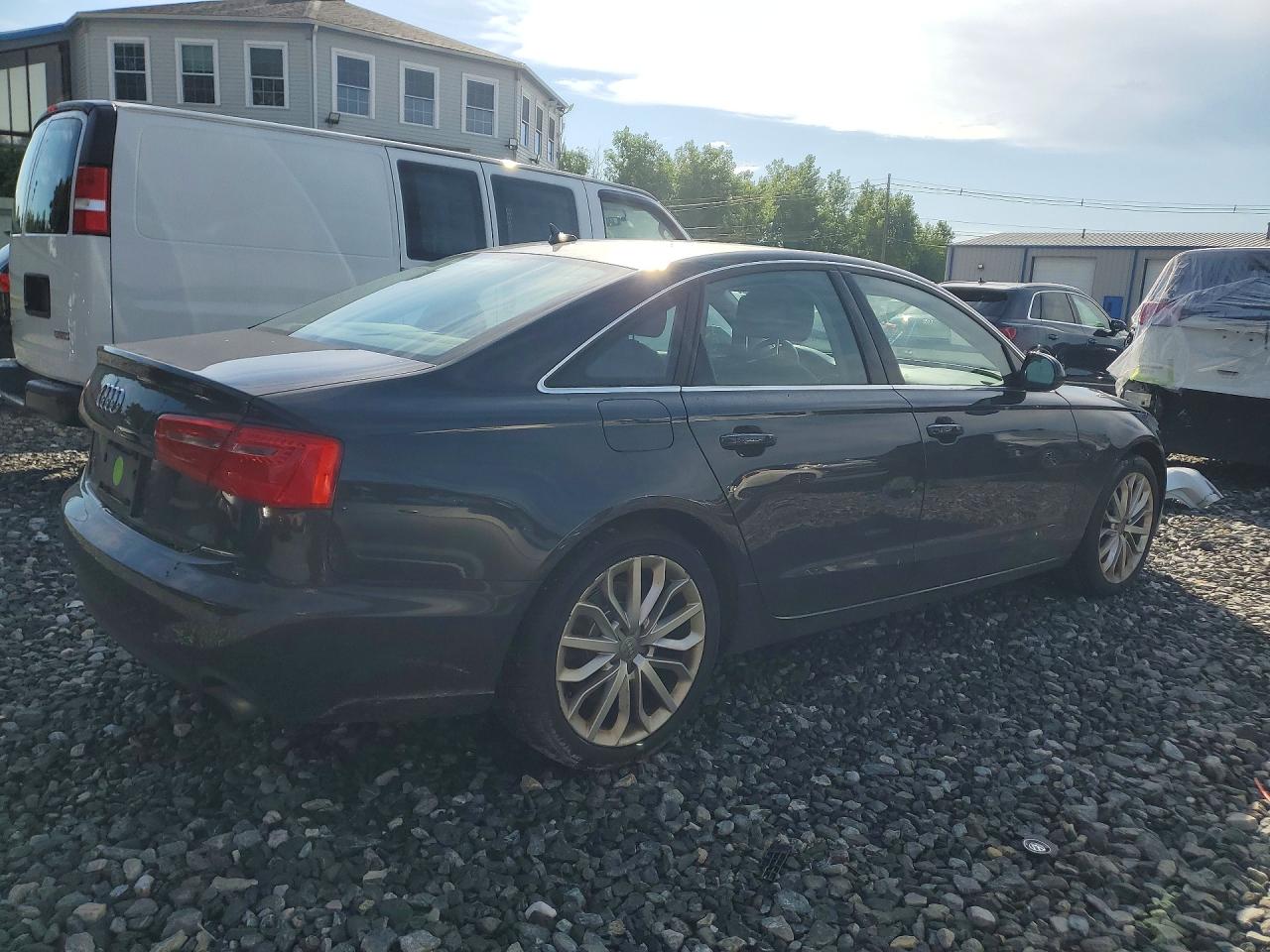 2014 Audi A6 Premium Plus Gray vin: WAUGFAFC9EN142942