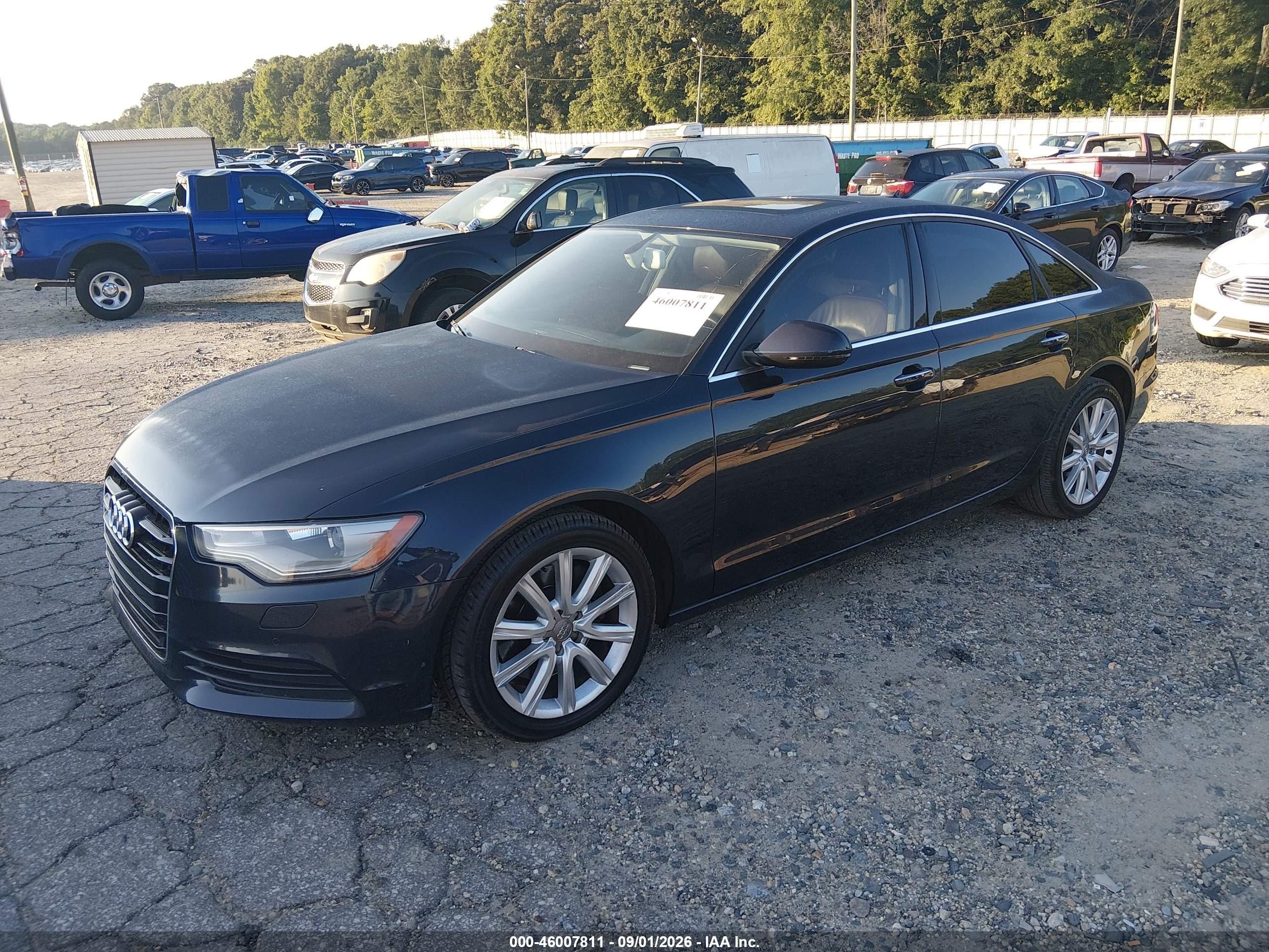 2015 Audi A6 2.0t Premium Black vin: WAUGFAFC9FN006747