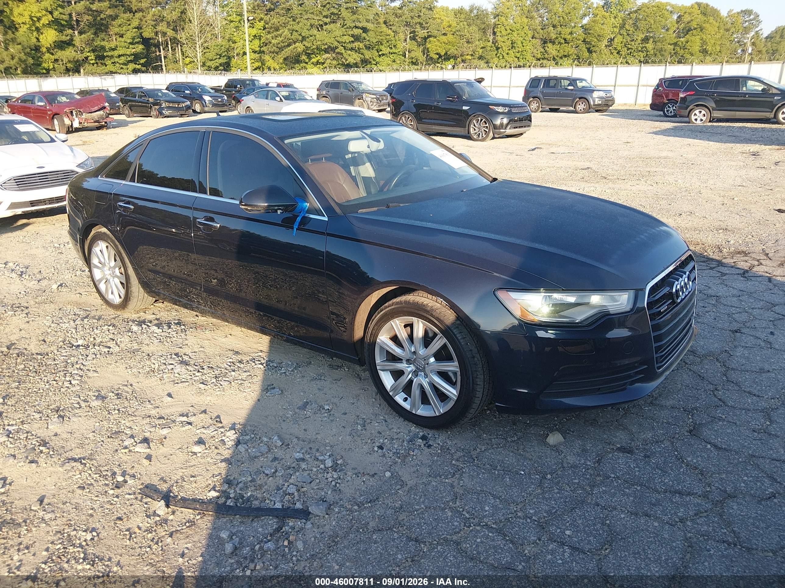 2015 Audi A6 2.0t Premium Black vin: WAUGFAFC9FN006747