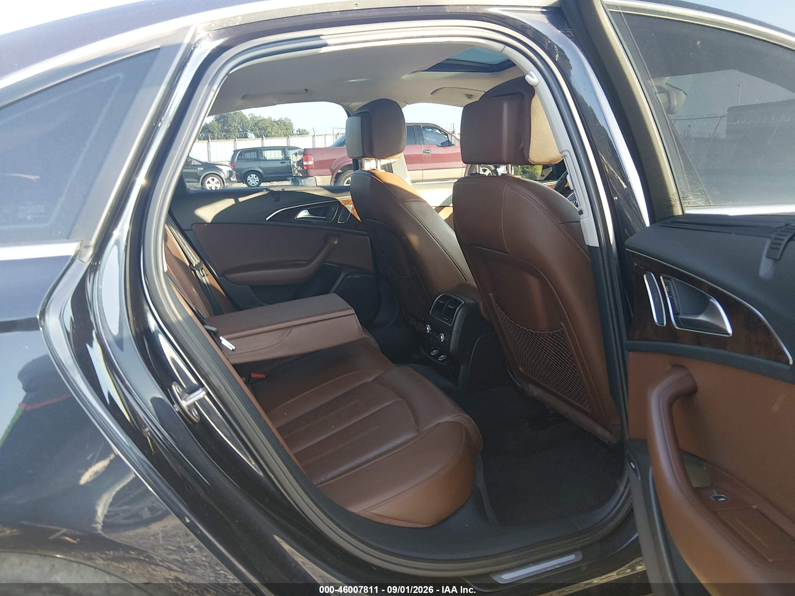 2015 Audi A6 2.0t Premium Black vin: WAUGFAFC9FN006747