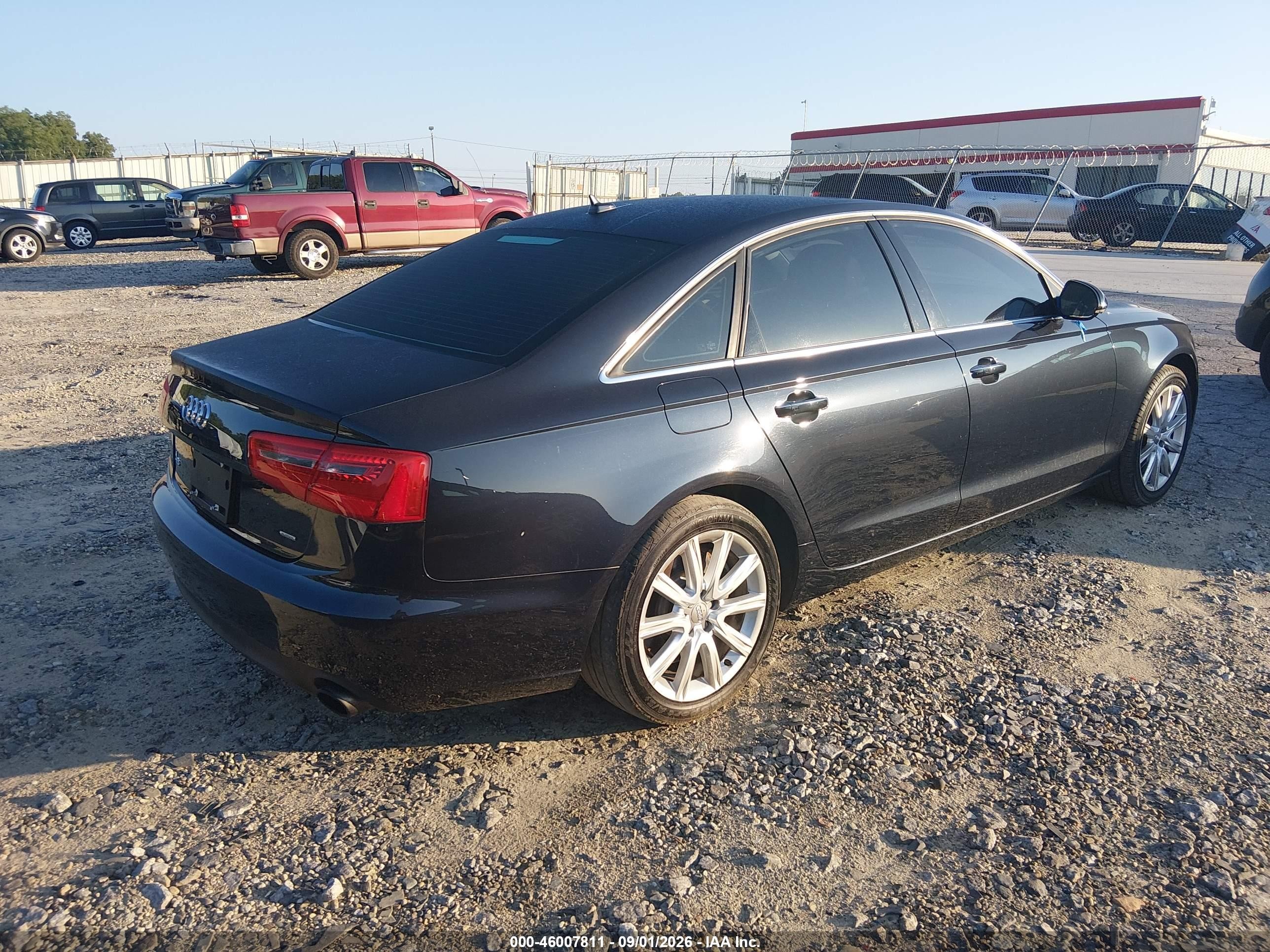 2015 Audi A6 2.0t Premium Black vin: WAUGFAFC9FN006747
