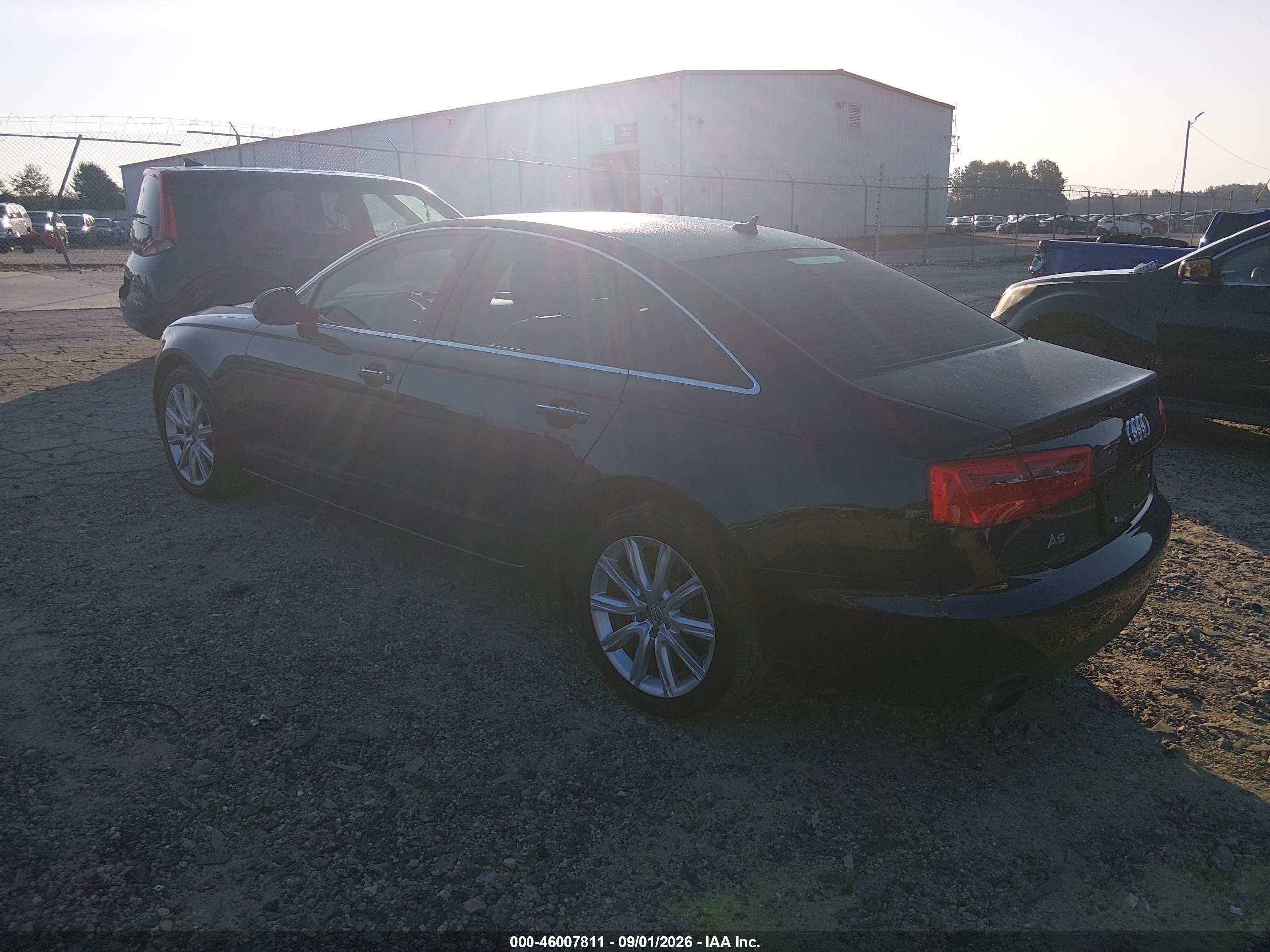 2015 Audi A6 2.0t Premium Black vin: WAUGFAFC9FN006747