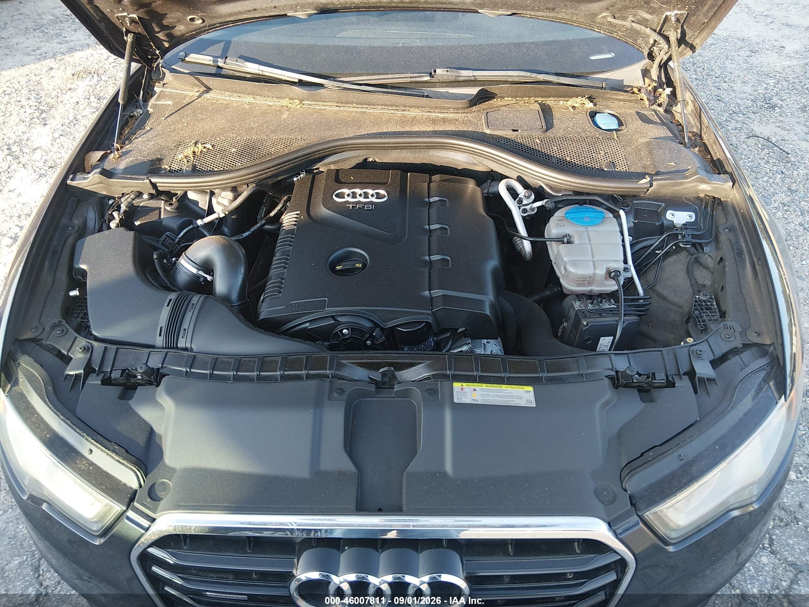 2015 Audi A6 2.0t Premium Black vin: WAUGFAFC9FN006747