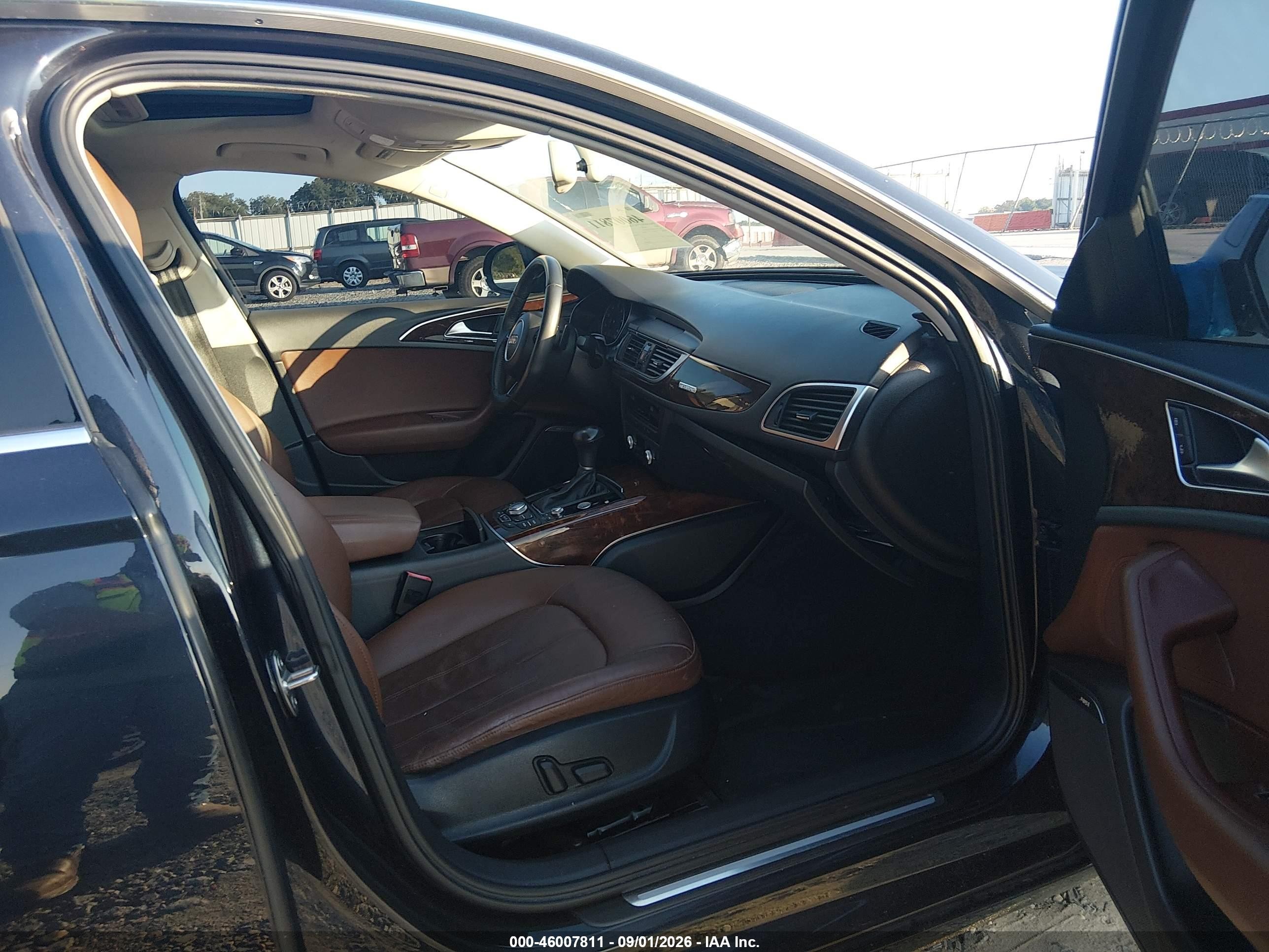 2015 Audi A6 2.0t Premium Black vin: WAUGFAFC9FN006747