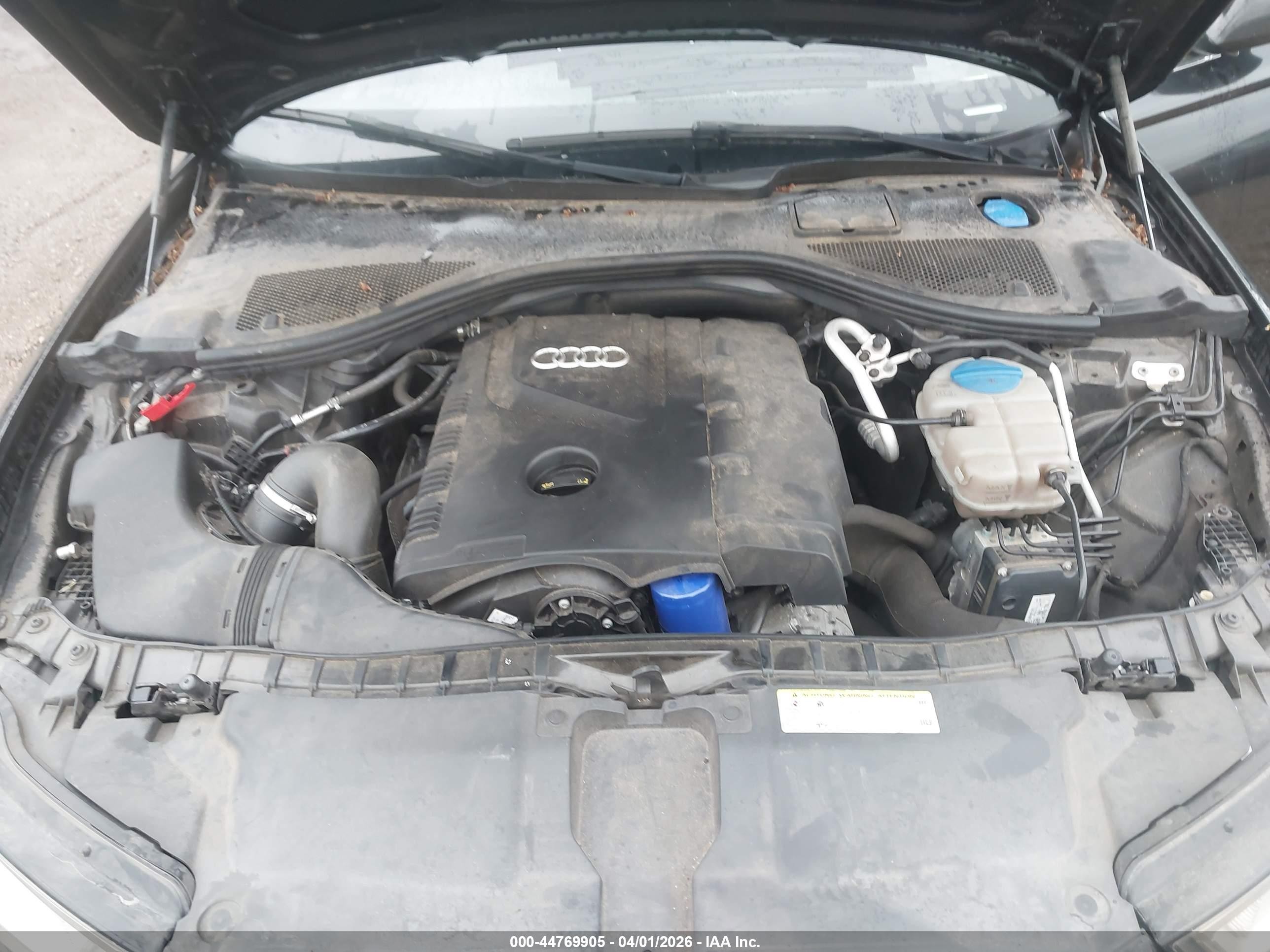 2015 Audi A6 2.0t Premium Черный vin: WAUGFAFC9FN009616