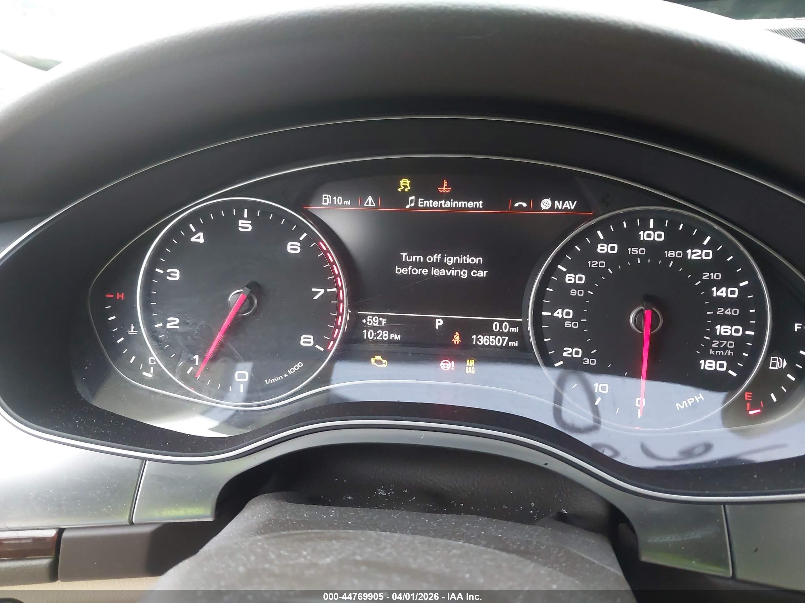 2015 Audi A6 2.0t Premium Черный vin: WAUGFAFC9FN009616