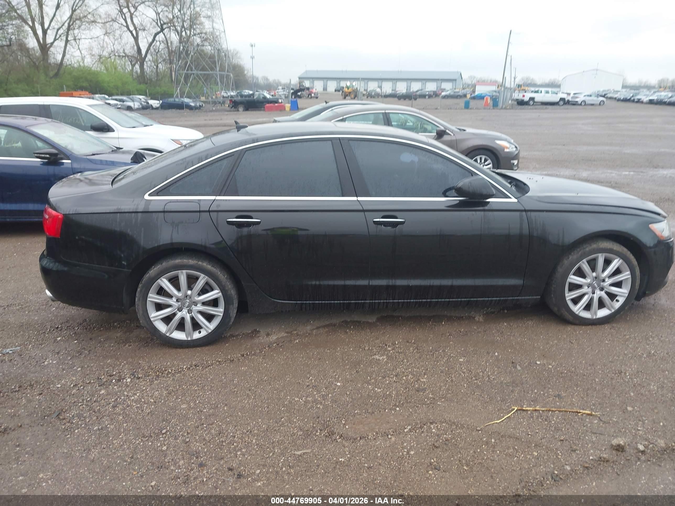 2015 Audi A6 2.0t Premium Черный vin: WAUGFAFC9FN009616