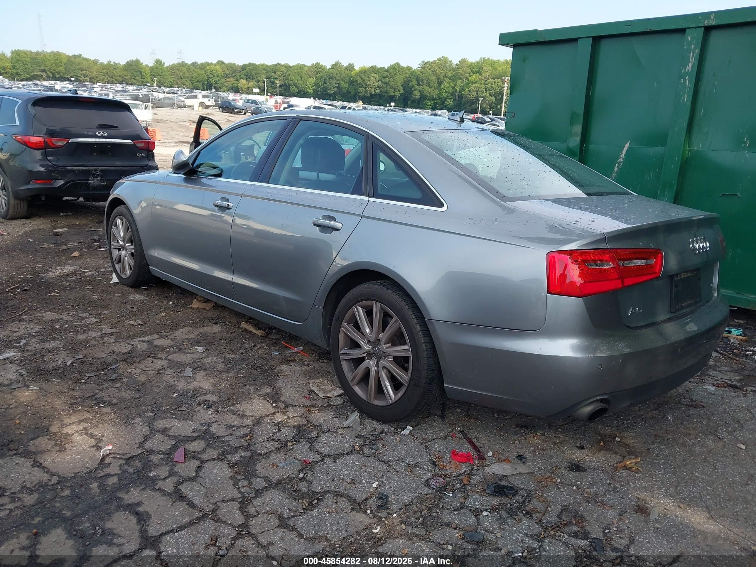 2015 Audi A6 2.0t Premium Silver vin: WAUGFAFC9FN012578