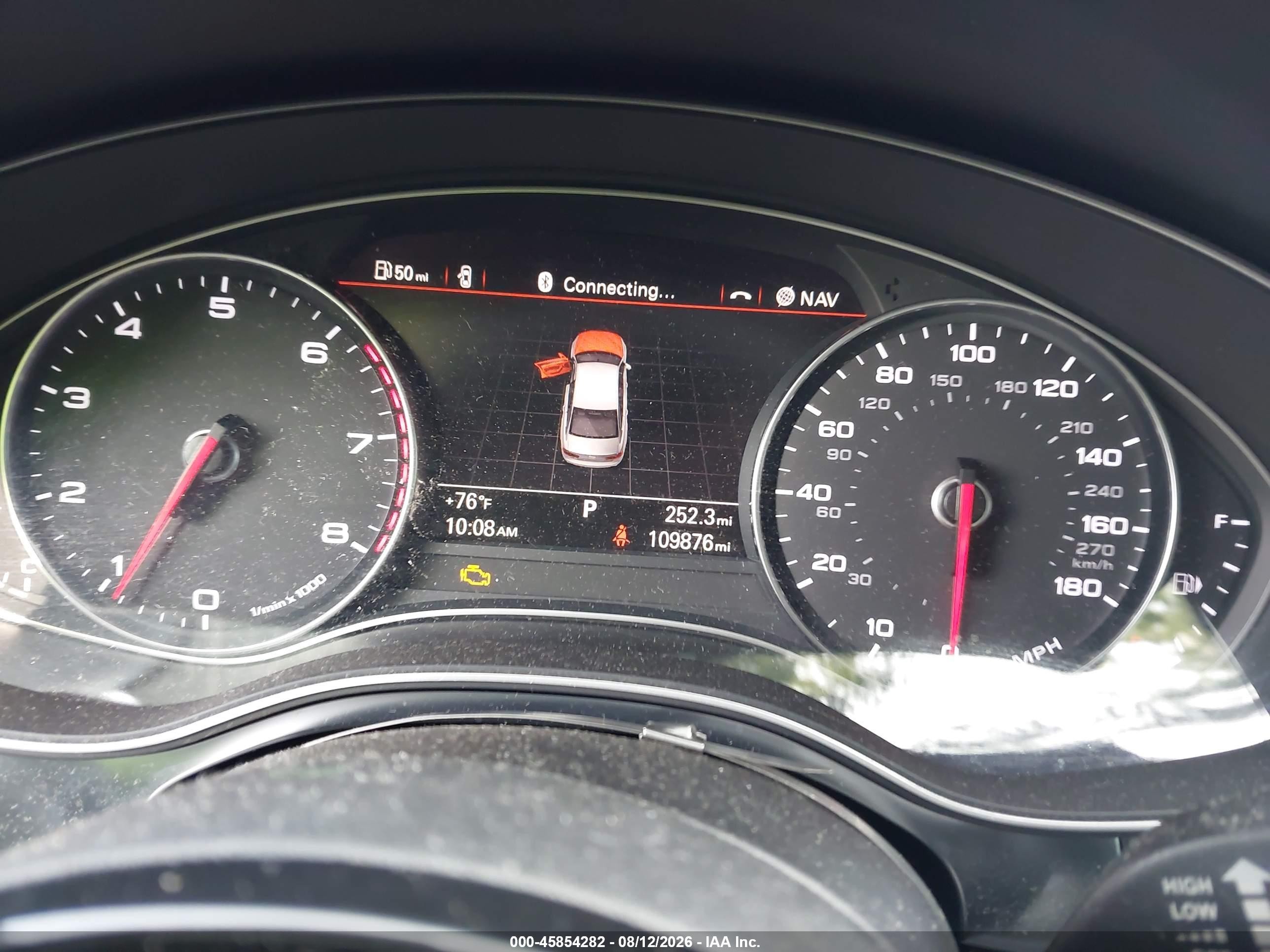 2015 Audi A6 2.0t Premium Silver vin: WAUGFAFC9FN012578