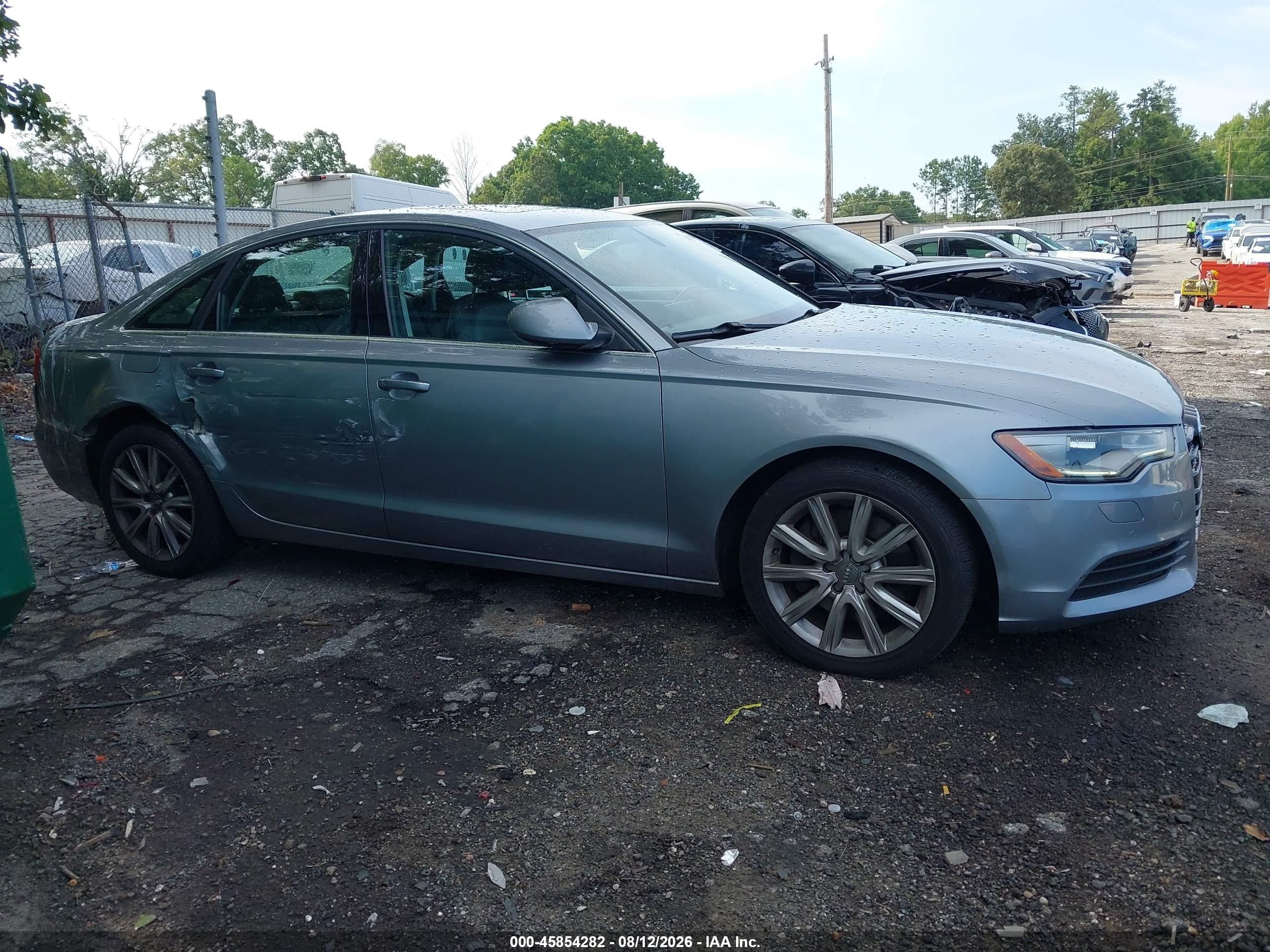 2015 Audi A6 2.0t Premium Silver vin: WAUGFAFC9FN012578