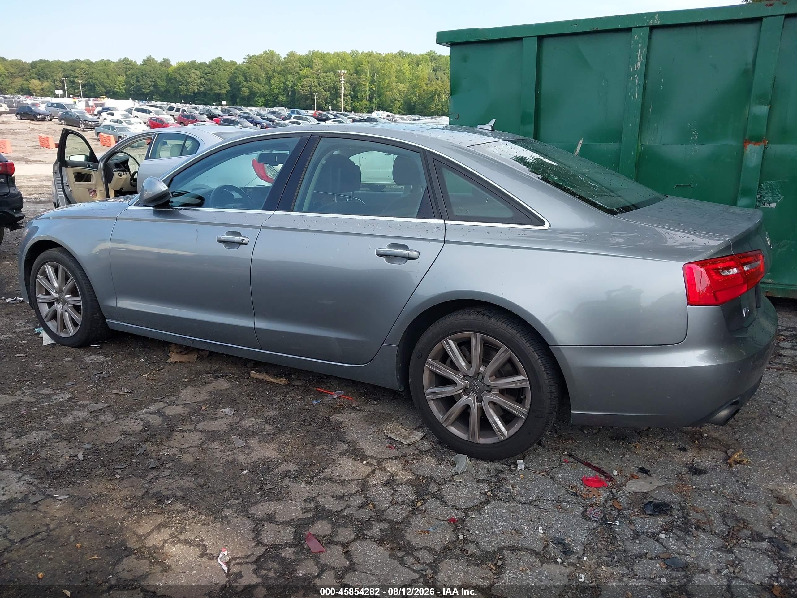 2015 Audi A6 2.0t Premium Silver vin: WAUGFAFC9FN012578