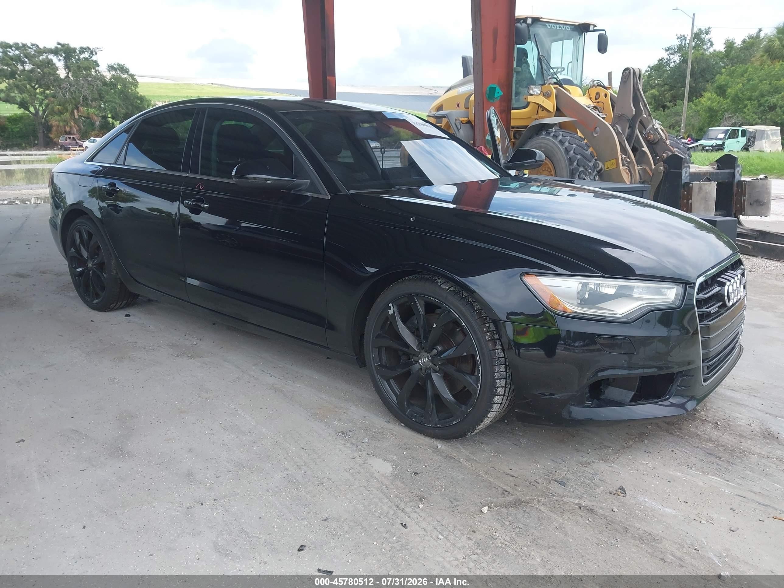 2015 Audi A6 2.0t Premium Black vin: WAUGFAFC9FN024469