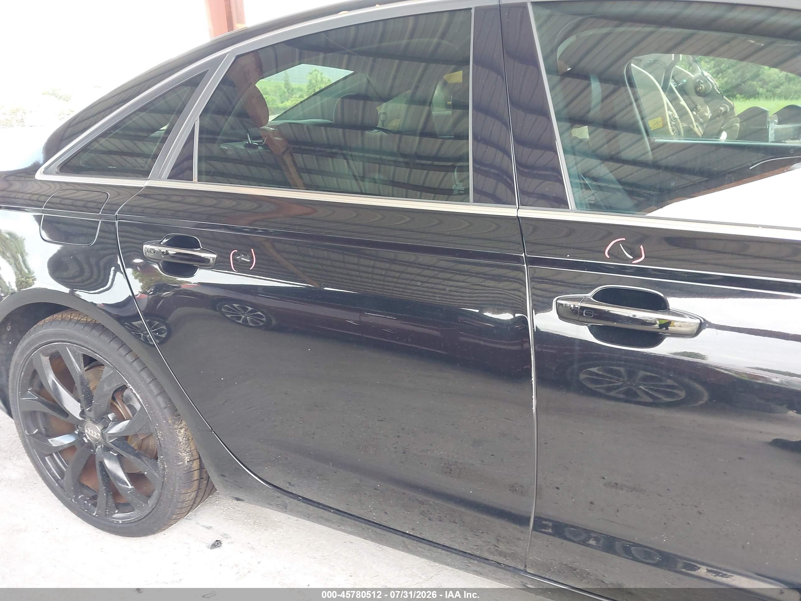 2015 Audi A6 2.0t Premium Черный vin: WAUGFAFC9FN024469