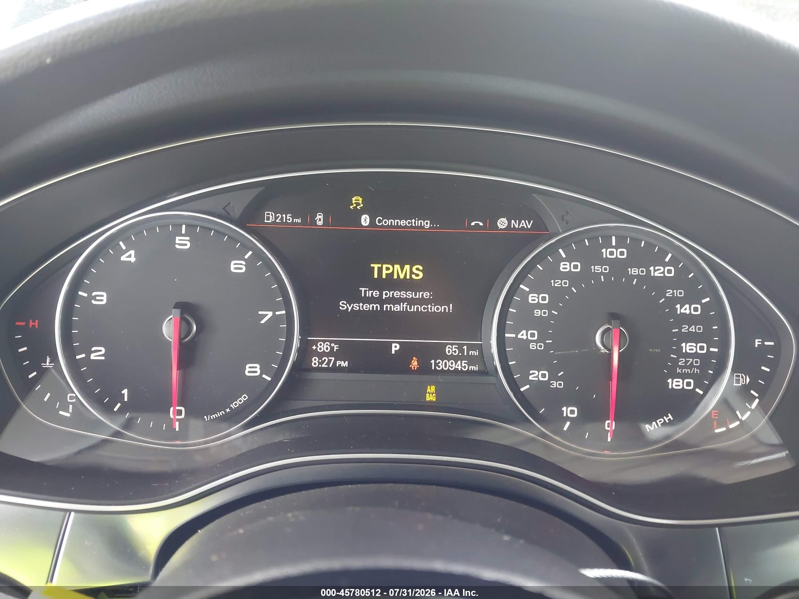 2015 Audi A6 2.0t Premium Черный vin: WAUGFAFC9FN024469