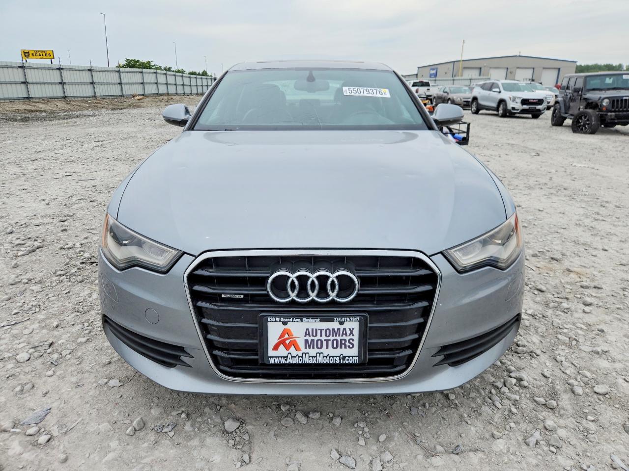 2015 Audi A6 Premium Plus Silver vin: WAUGFAFC9FN034970