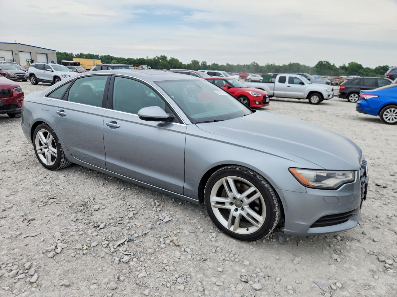 2015 Audi A6 Premium Plus Silver vin: WAUGFAFC9FN034970