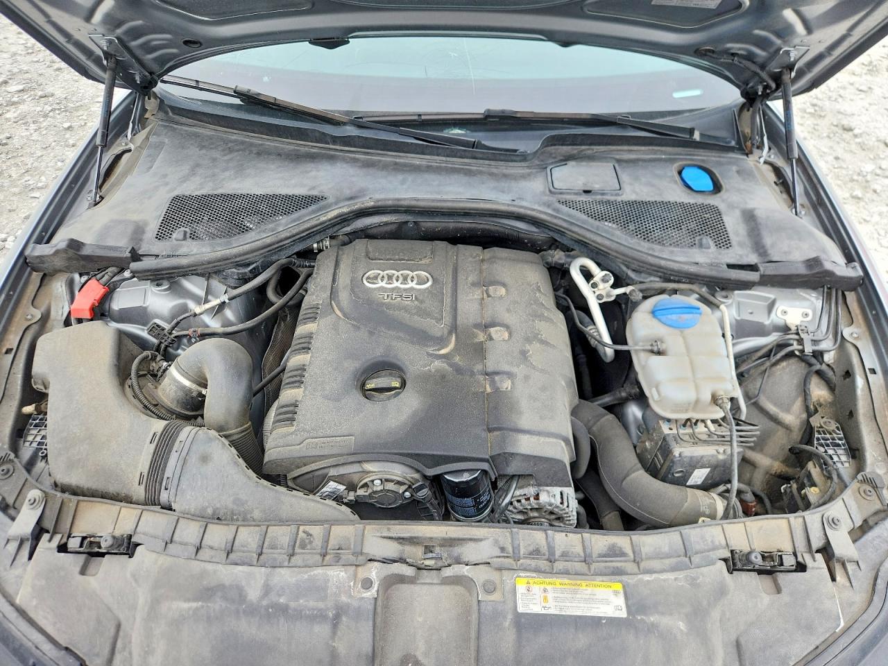 2015 Audi A6 Premium Plus Silver vin: WAUGFAFC9FN034970
