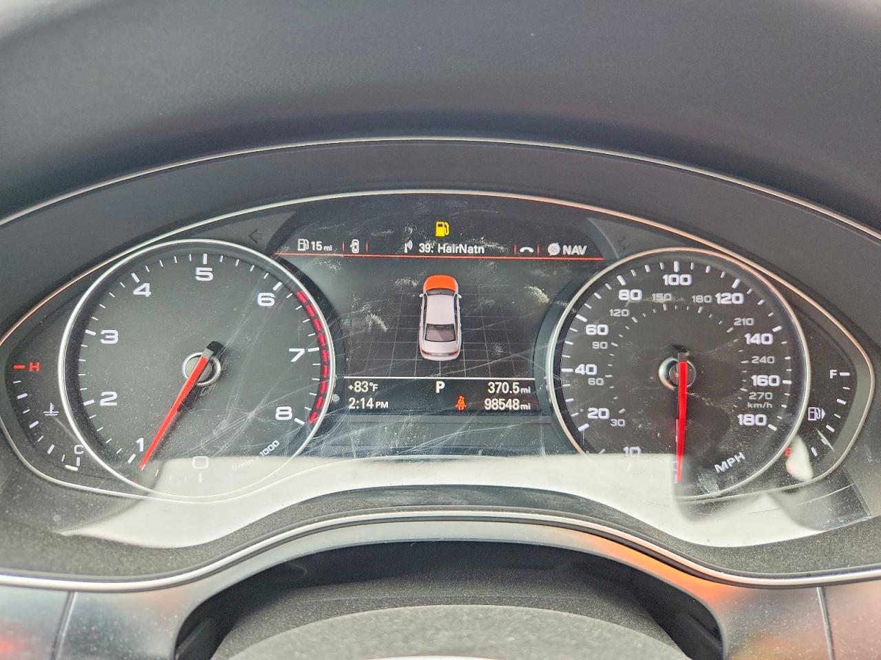 2015 Audi A6 Premium Plus Silver vin: WAUGFAFC9FN034970