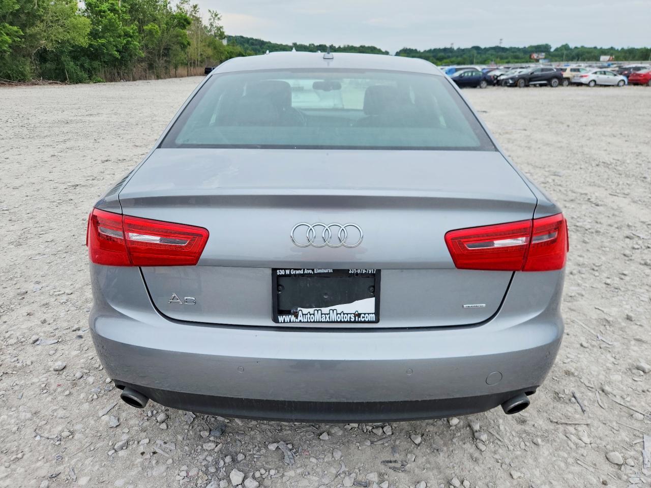 2015 Audi A6 Premium Plus Silver vin: WAUGFAFC9FN034970