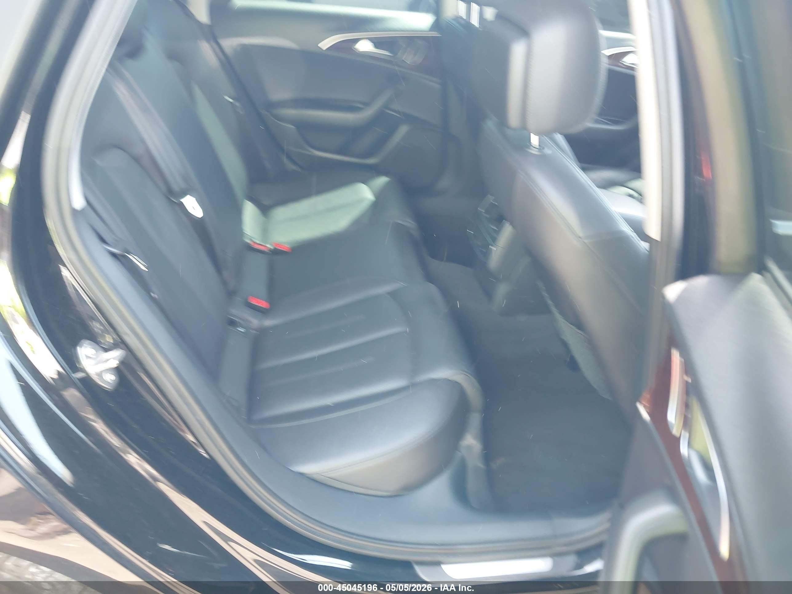 2013 Audi A6 2.0t Premium Black vin: WAUGFAFCXDN092986