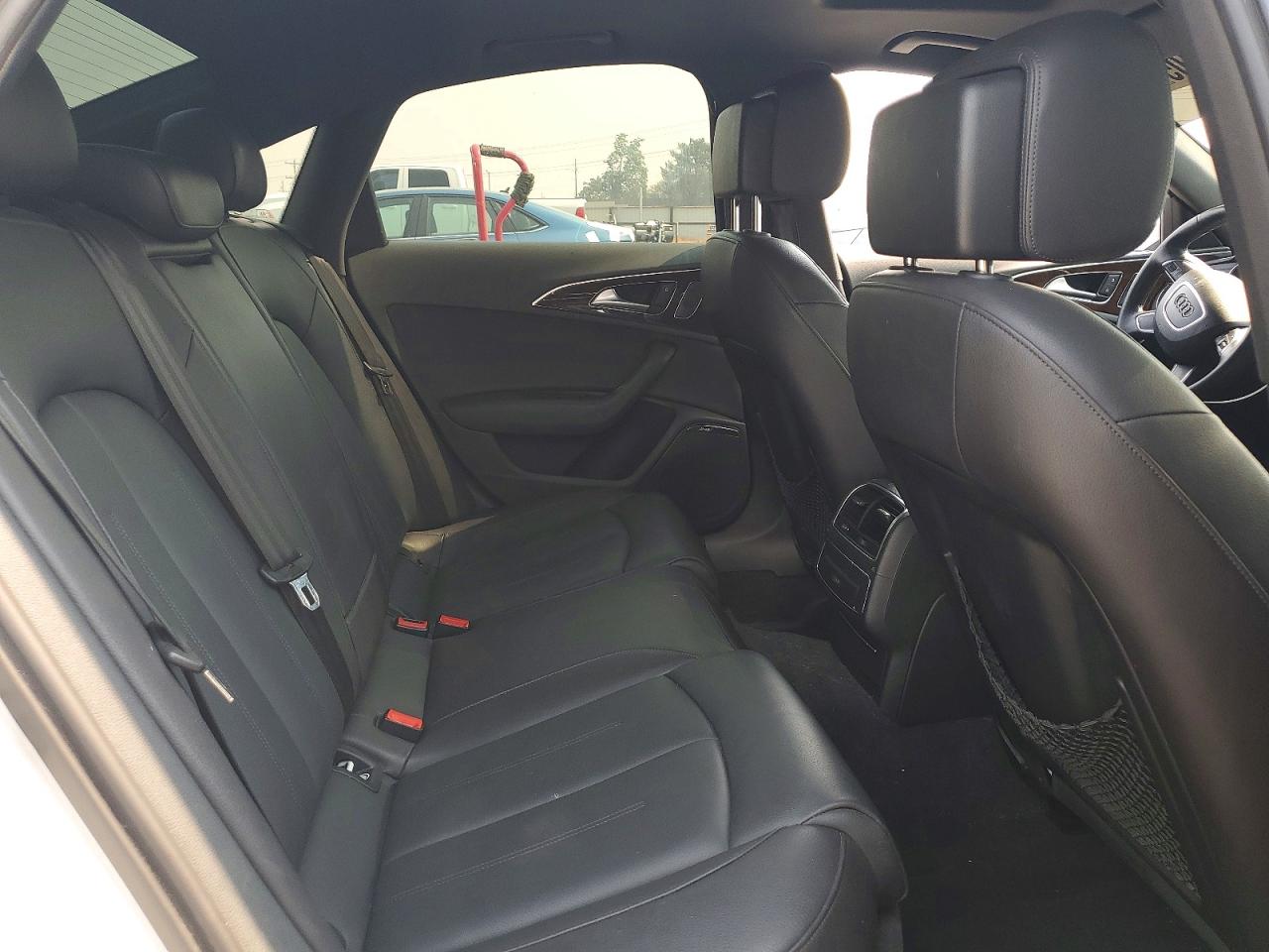 2013 Audi A6 Premium Plus White vin: WAUGFAFCXDN133763
