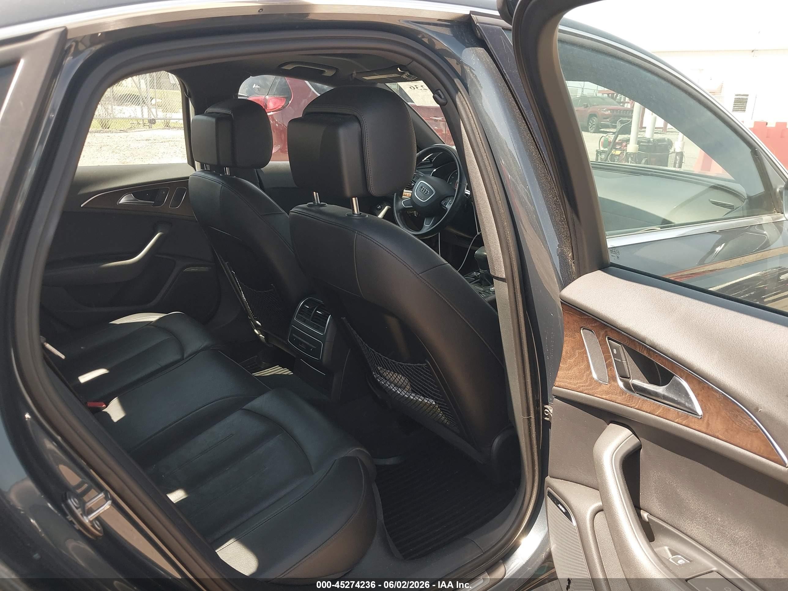 2014 Audi A6 2.0t Premium Gray vin: WAUGFAFCXEN018288