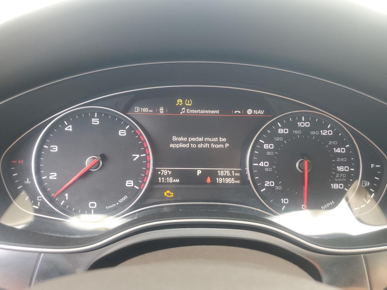 2014 Audi A6 Premium Plus Blue vin: WAUGFAFCXEN029260