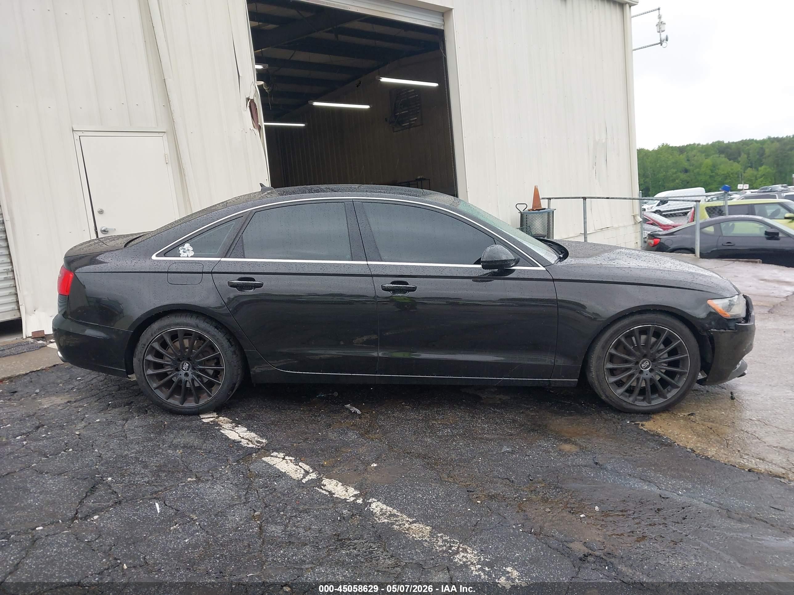 2014 Audi A6 2.0t Premium Black vin: WAUGFAFCXEN041814