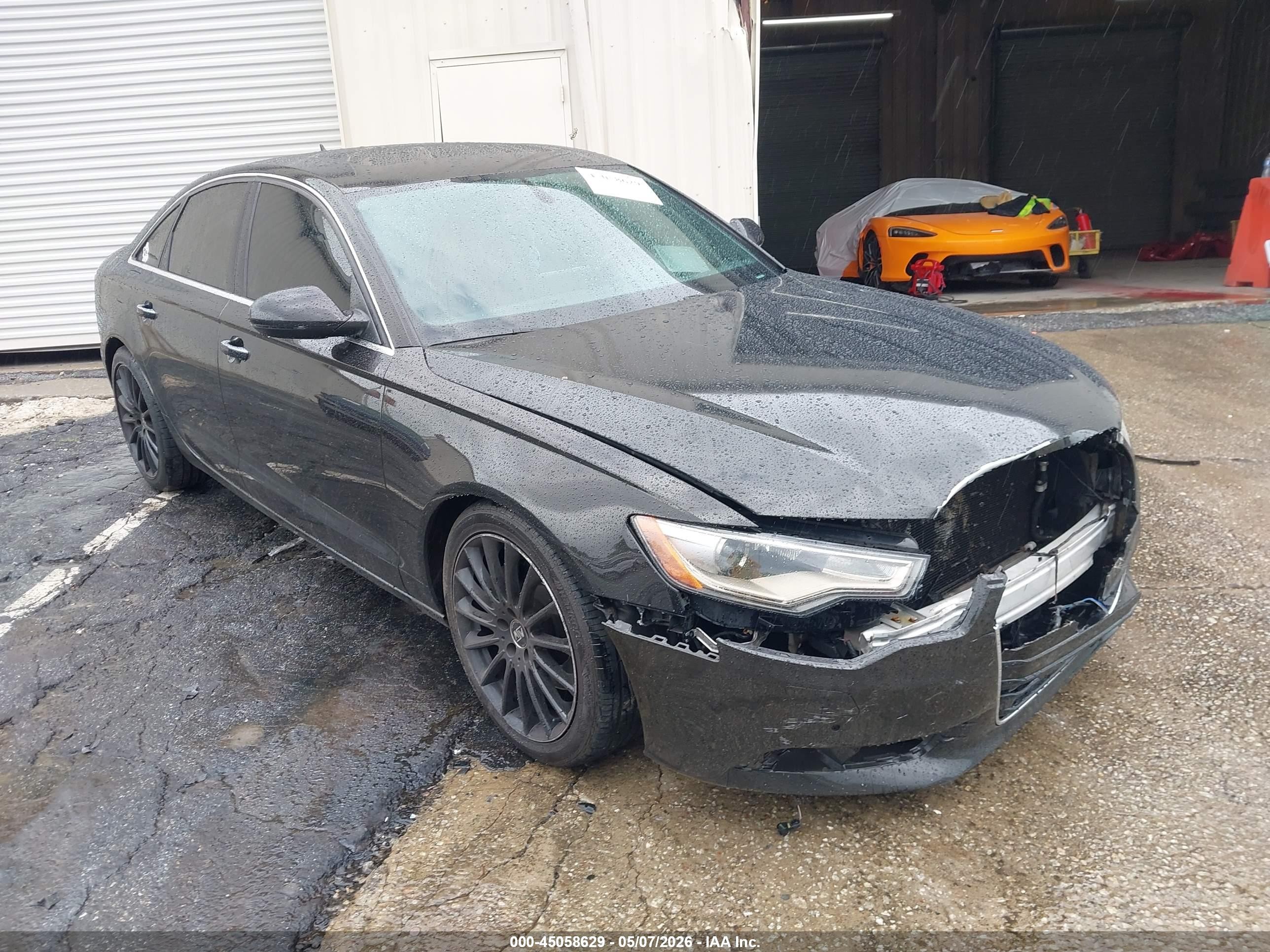 2014 Audi A6 2.0t Premium Black vin: WAUGFAFCXEN041814