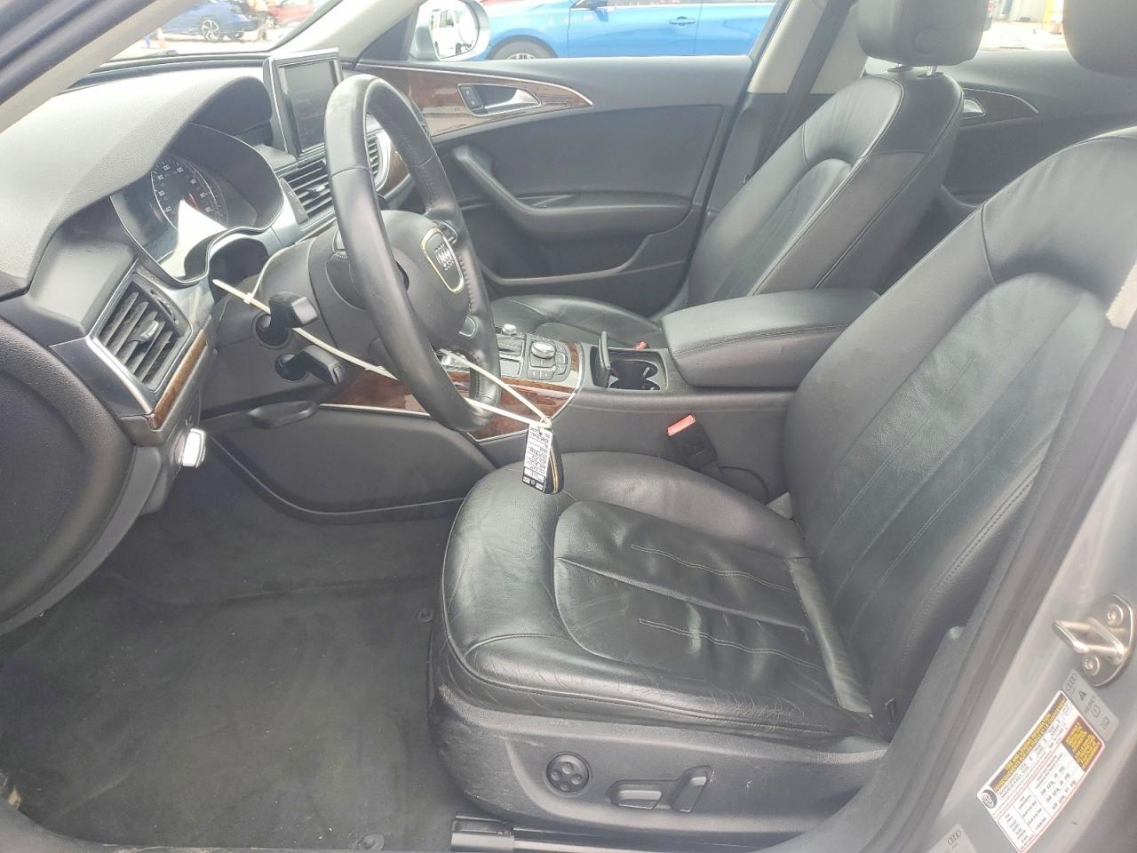 2014 Audi A6 Premium Plus Gray vin: WAUGFAFCXEN042705