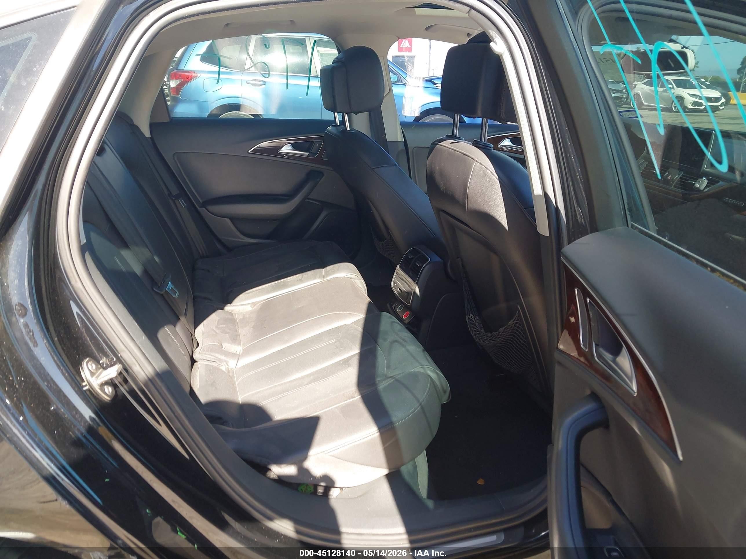 2014 Audi A6 2.0t Premium Black vin: WAUGFAFCXEN056300