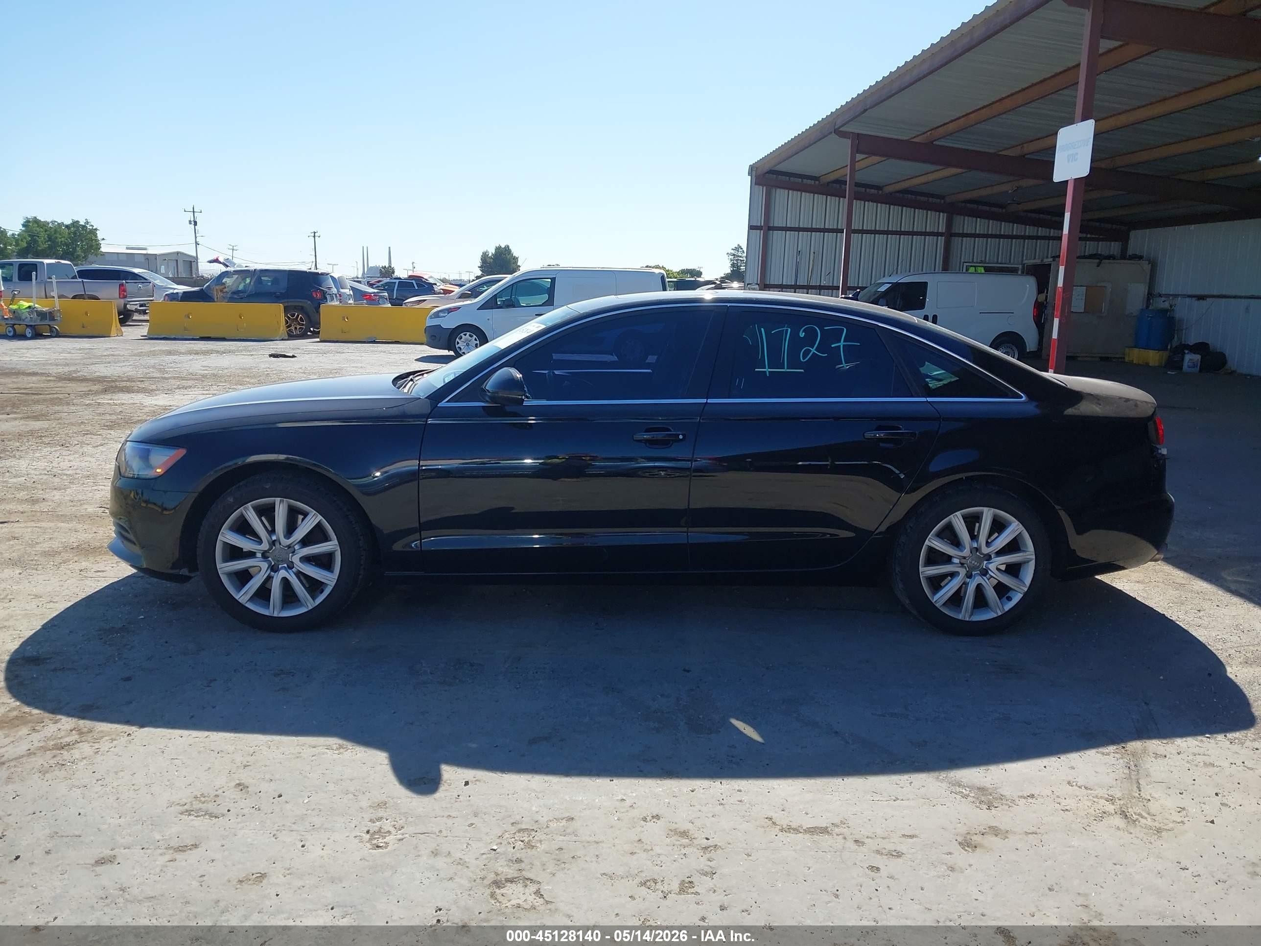 2014 Audi A6 2.0t Premium Black vin: WAUGFAFCXEN056300