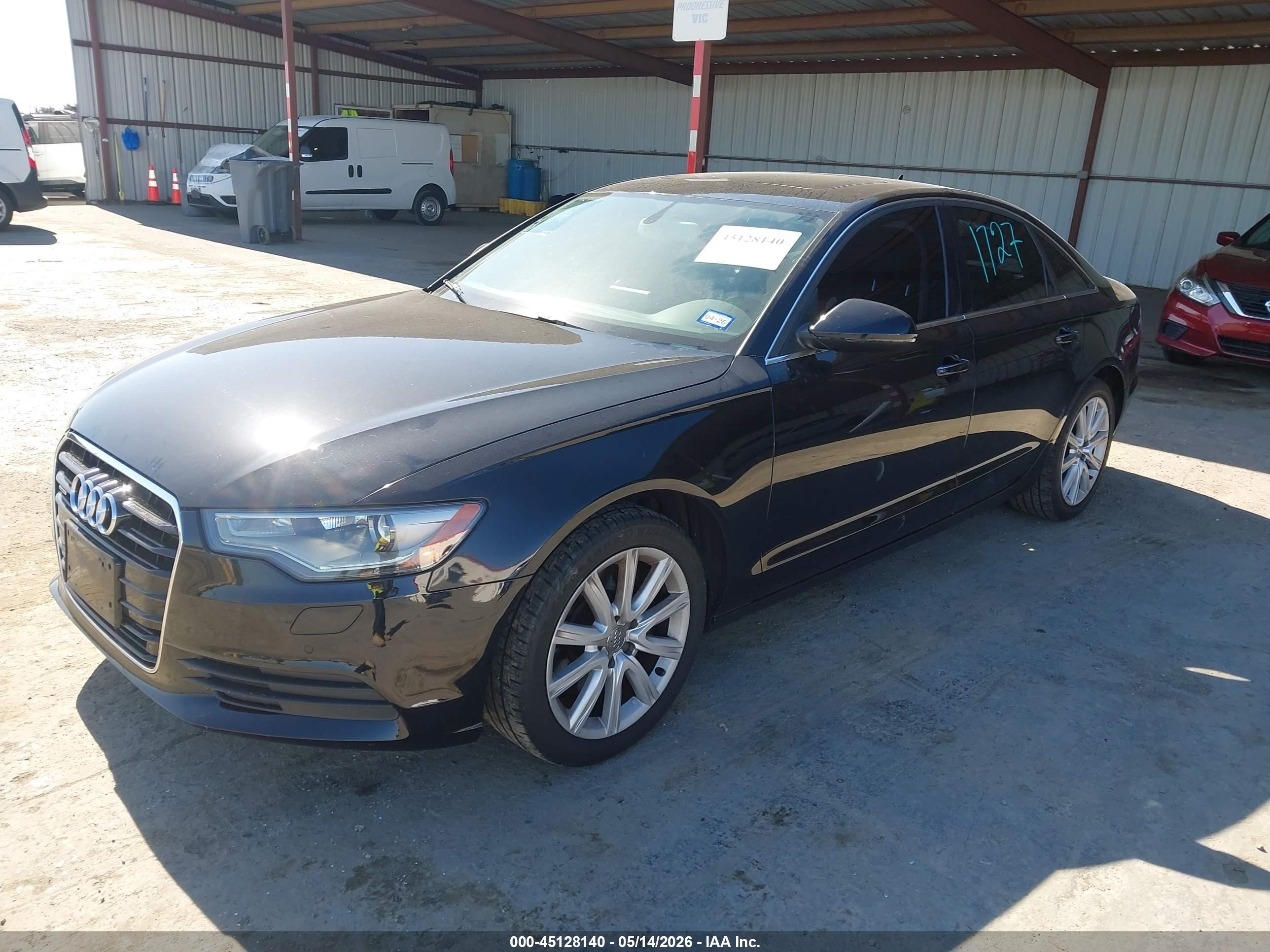 2014 Audi A6 2.0t Premium Black vin: WAUGFAFCXEN056300
