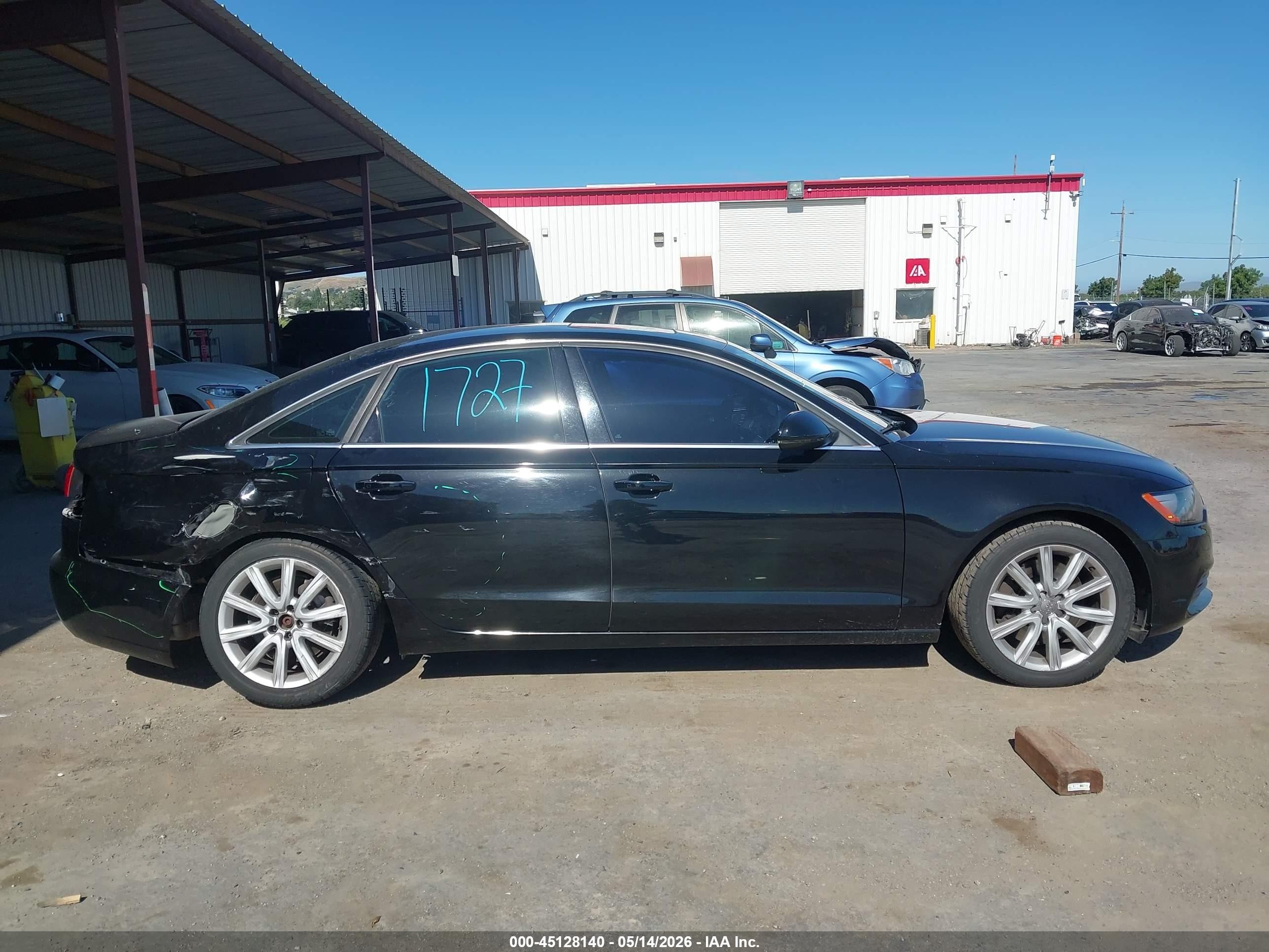 2014 Audi A6 2.0t Premium Black vin: WAUGFAFCXEN056300