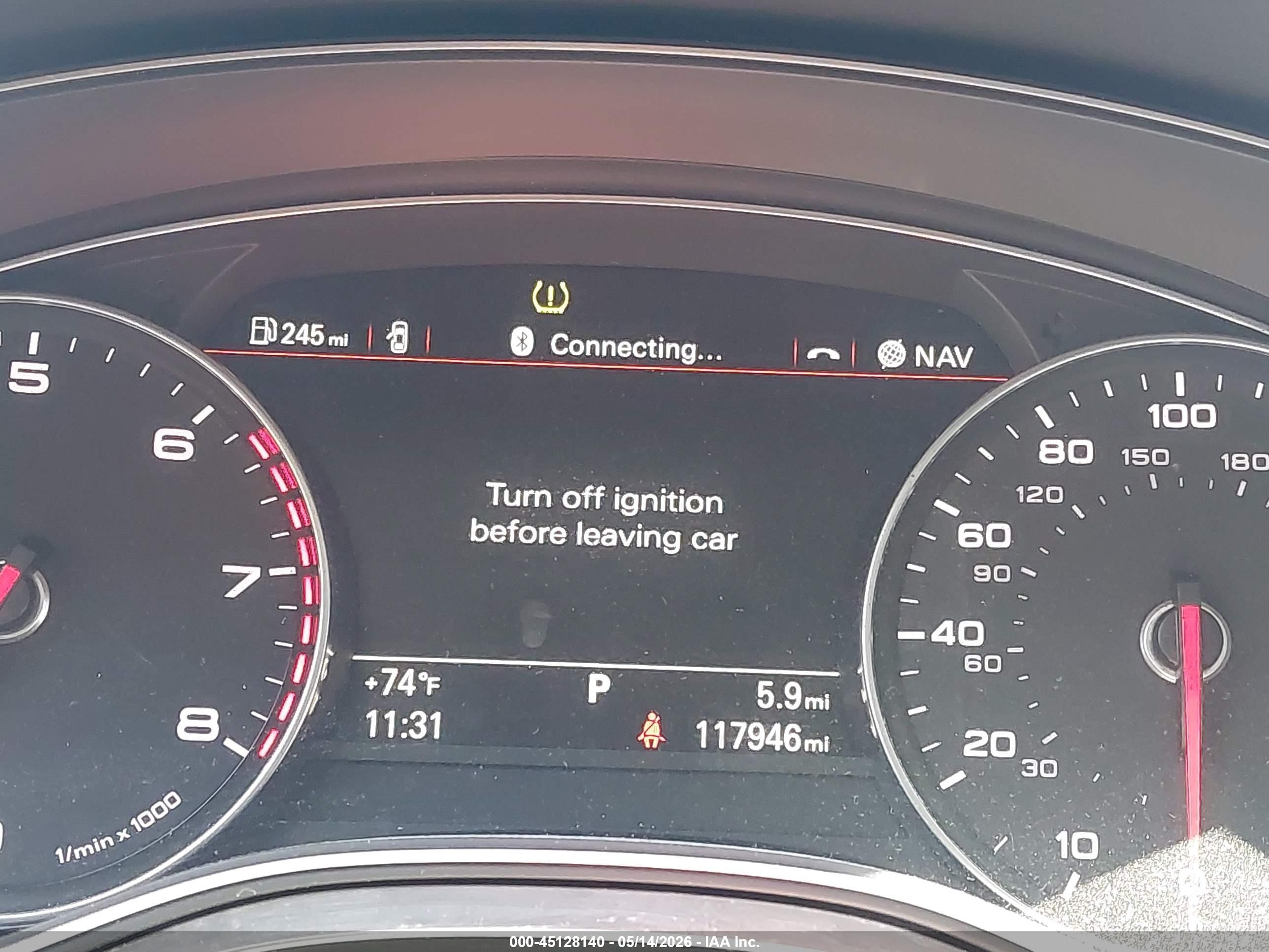 2014 Audi A6 2.0t Premium Black vin: WAUGFAFCXEN056300