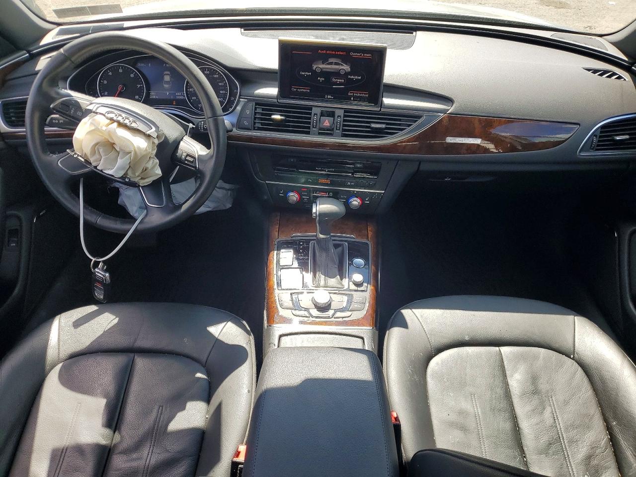 2014 Audi A6 Premium Plus Gray vin: WAUGFAFCXEN124448